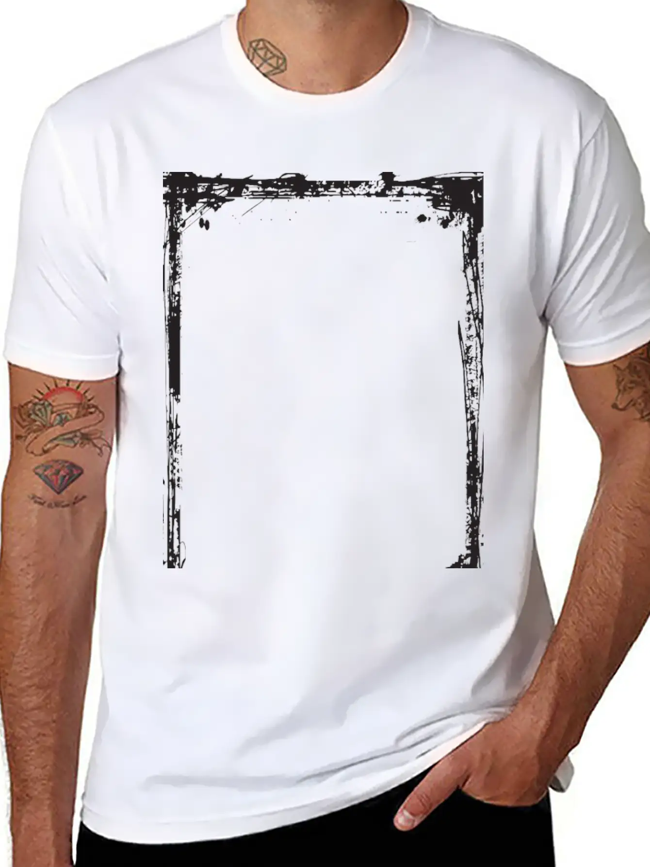 Frame Unisex Casual T-Shirt ¨C Clean Design For Daily Comfort