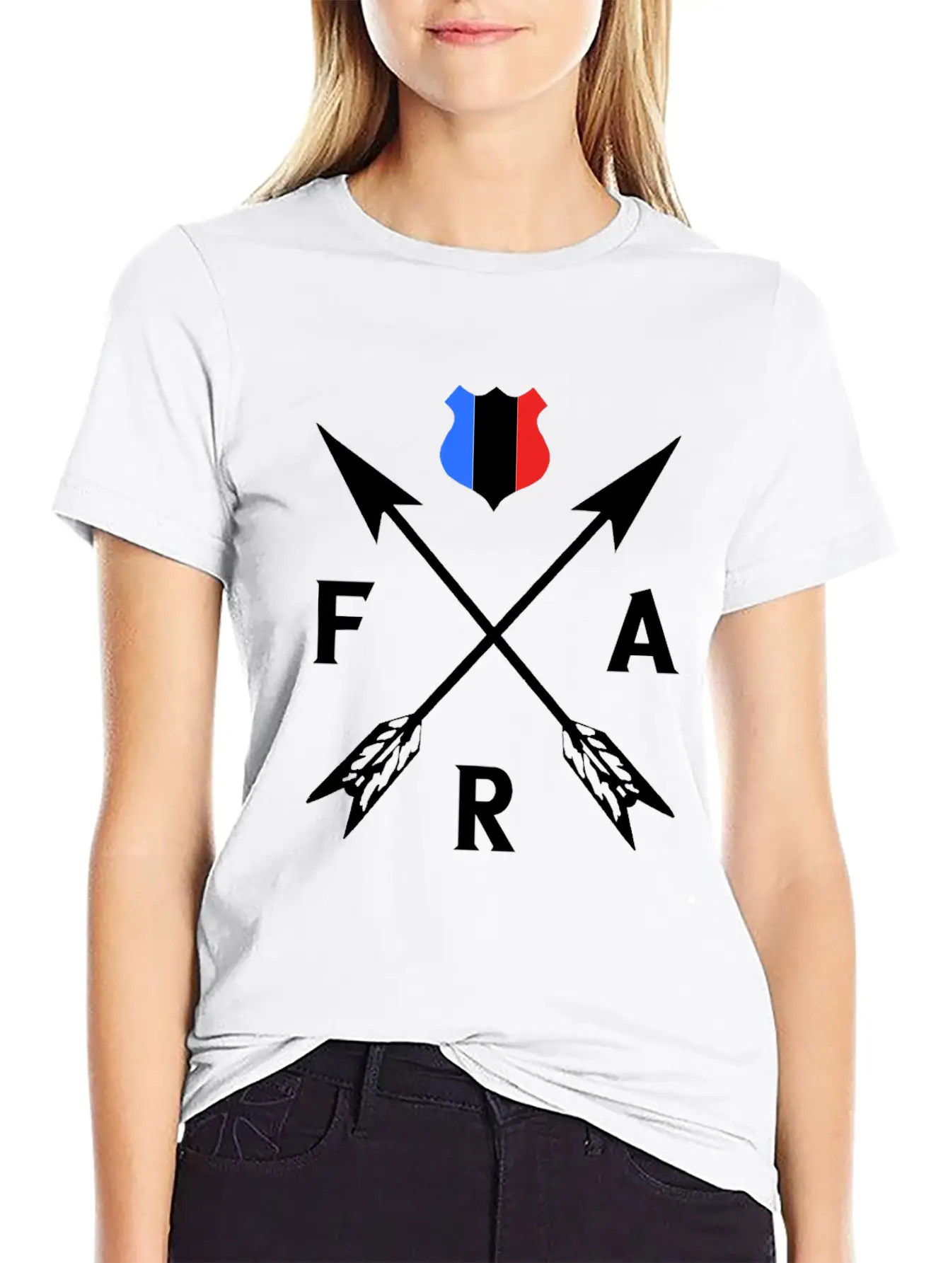 France Nationality Soccer Team Souvenir Gifts Unisex Casual T-Shirt ¨C Clean Design For Daily Comfort
