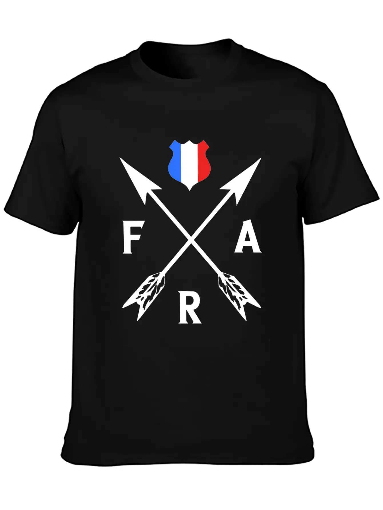 France Nationality Soccer Team Souvenir Gifts Unisex Casual T-Shirt ¨C Clean Design For Daily Comfort