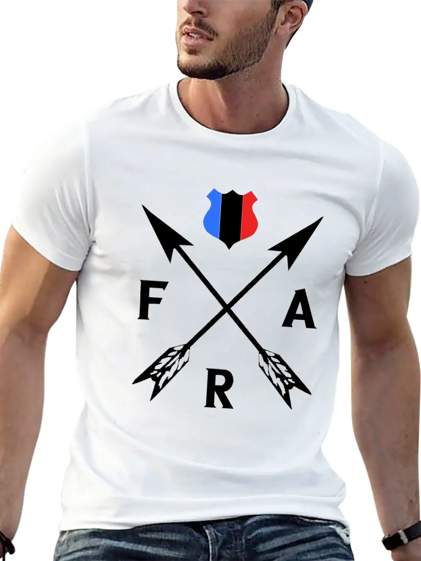 France Nationality Soccer Team Souvenir Gifts Unisex Casual T-Shirt ¨C Clean Design For Daily Comfort