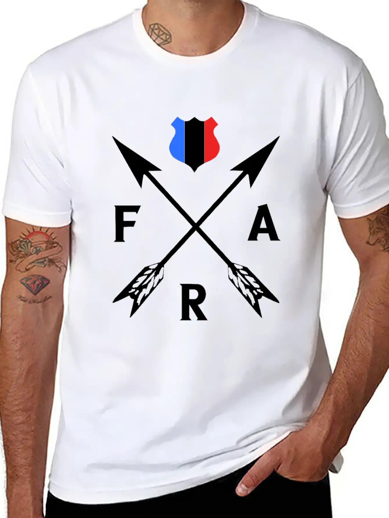France Nationality Soccer Team Souvenir Gifts Unisex Casual T-Shirt ¨C Clean Design For Daily Comfort