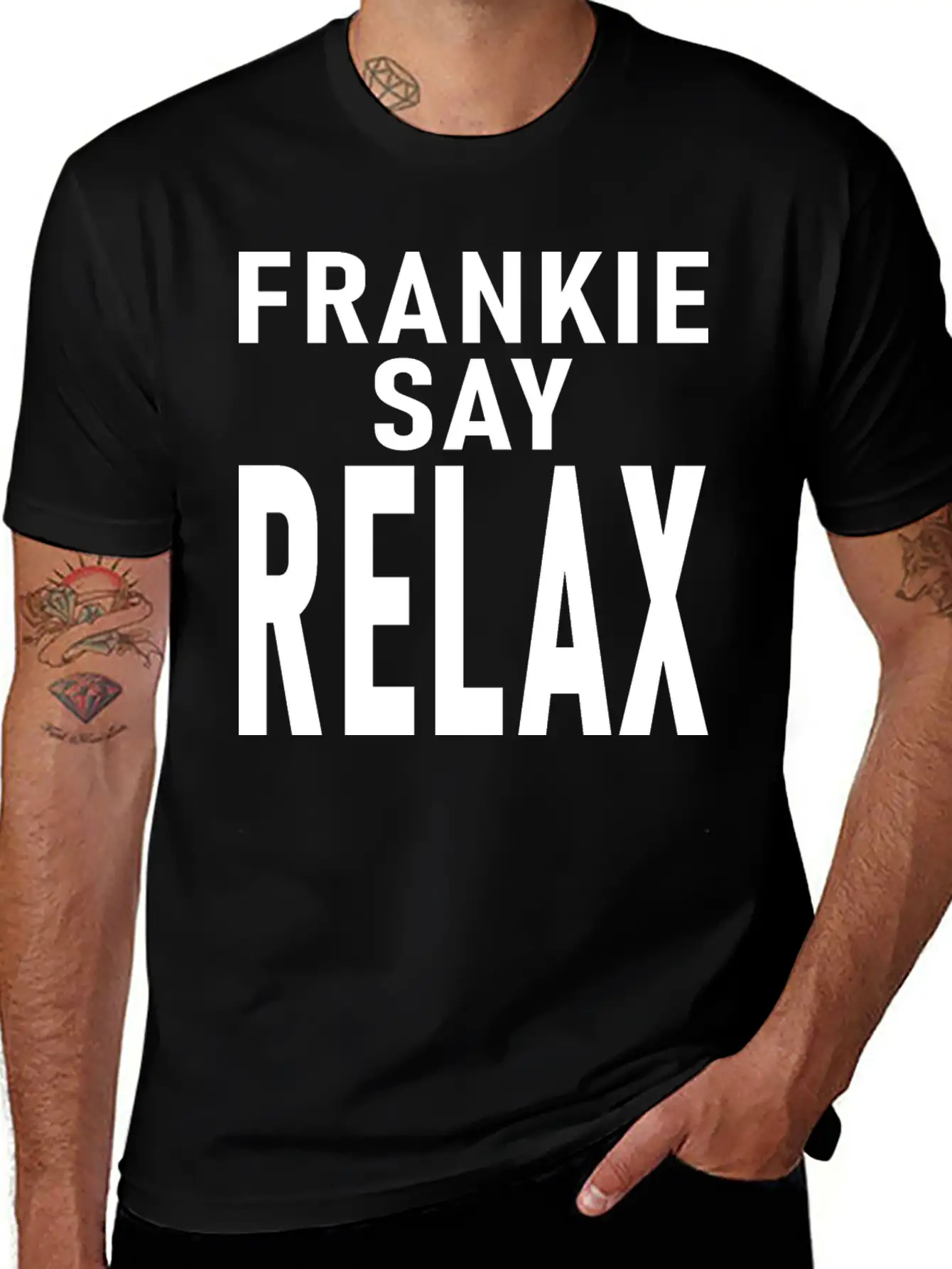 Frankie Say Relax Soft Cotton Short Sleeve Tee ¨C Unisex Wardrobe Staple