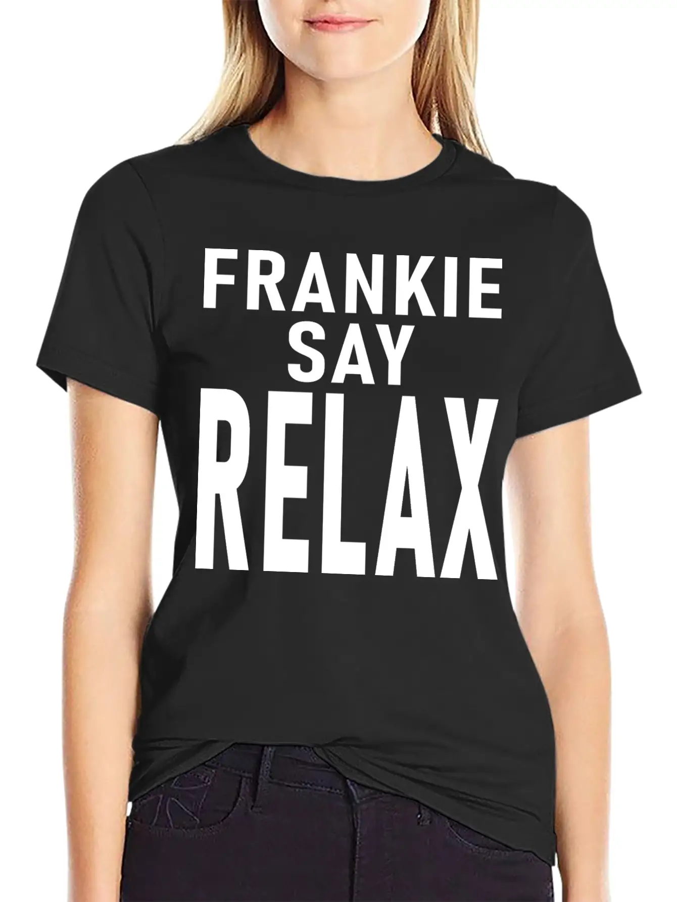 Frankie Say Relax Soft Cotton Short Sleeve Tee ¨C Unisex Wardrobe Staple
