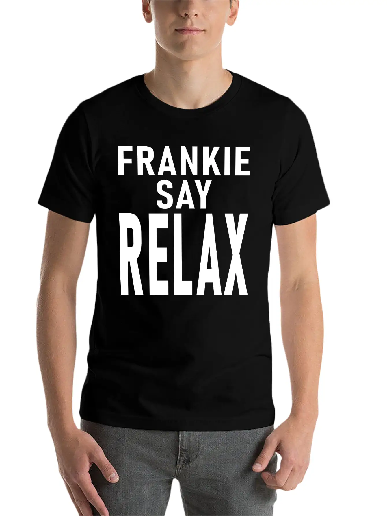 Frankie Say Relax Soft Cotton Short Sleeve Tee ¨C Unisex Wardrobe Staple