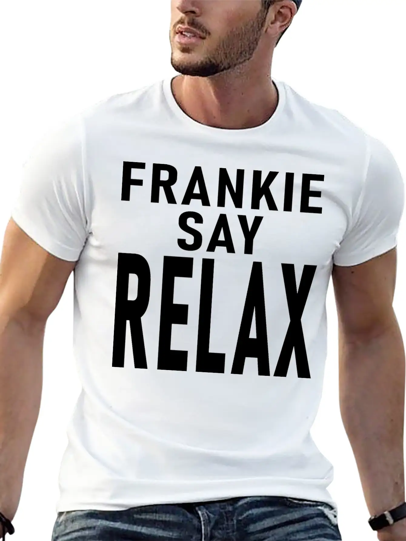 Frankie Say Relax Soft Cotton Short Sleeve Tee ¨C Unisex Wardrobe Staple