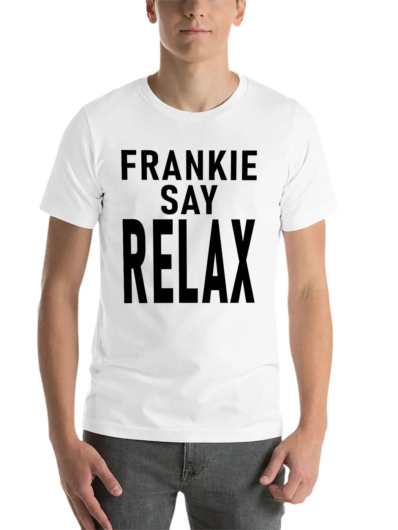 Frankie Say Relax Soft Cotton Short Sleeve Tee ¨C Unisex Wardrobe Staple