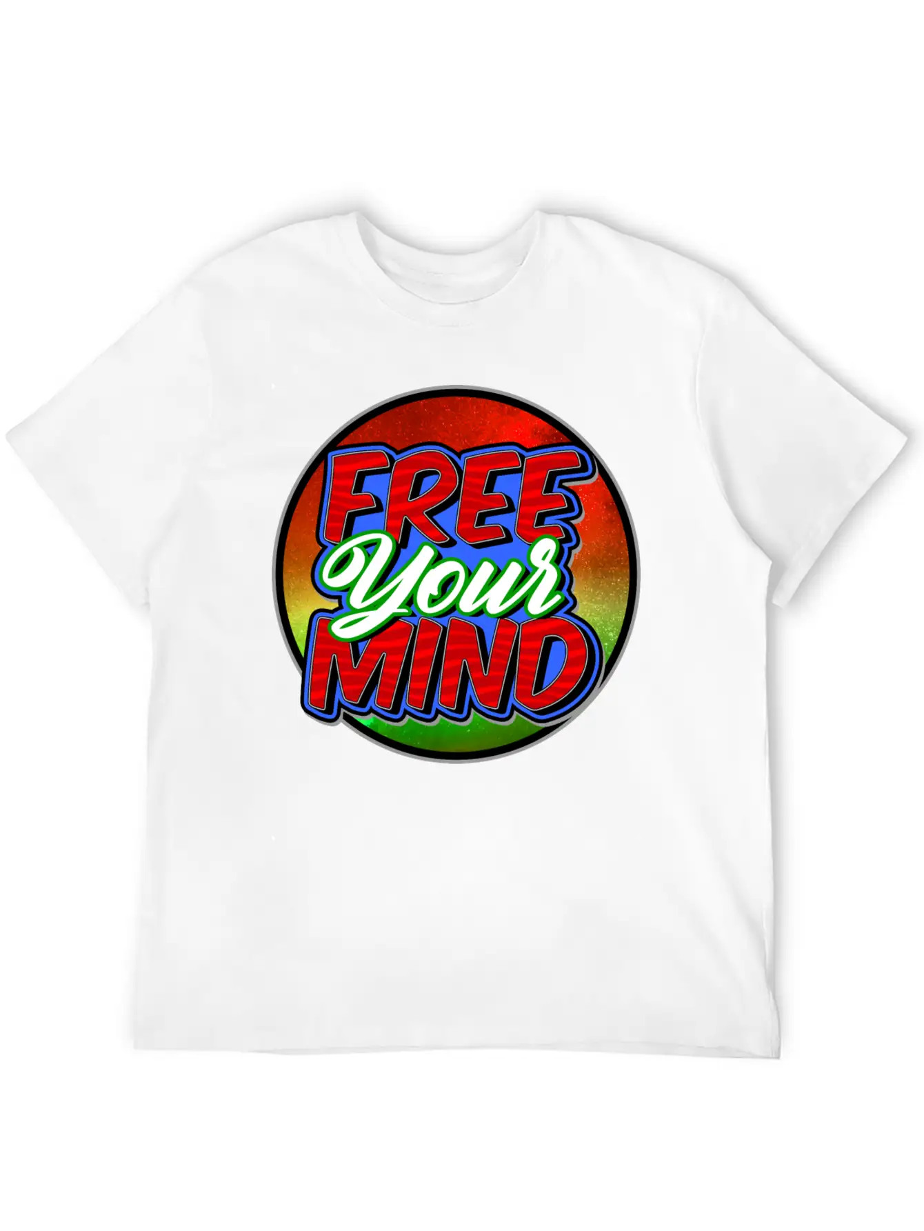 Free Your Mind Basic Graphic T-Shirt ¨C Daily Comfort In Soft Cotton