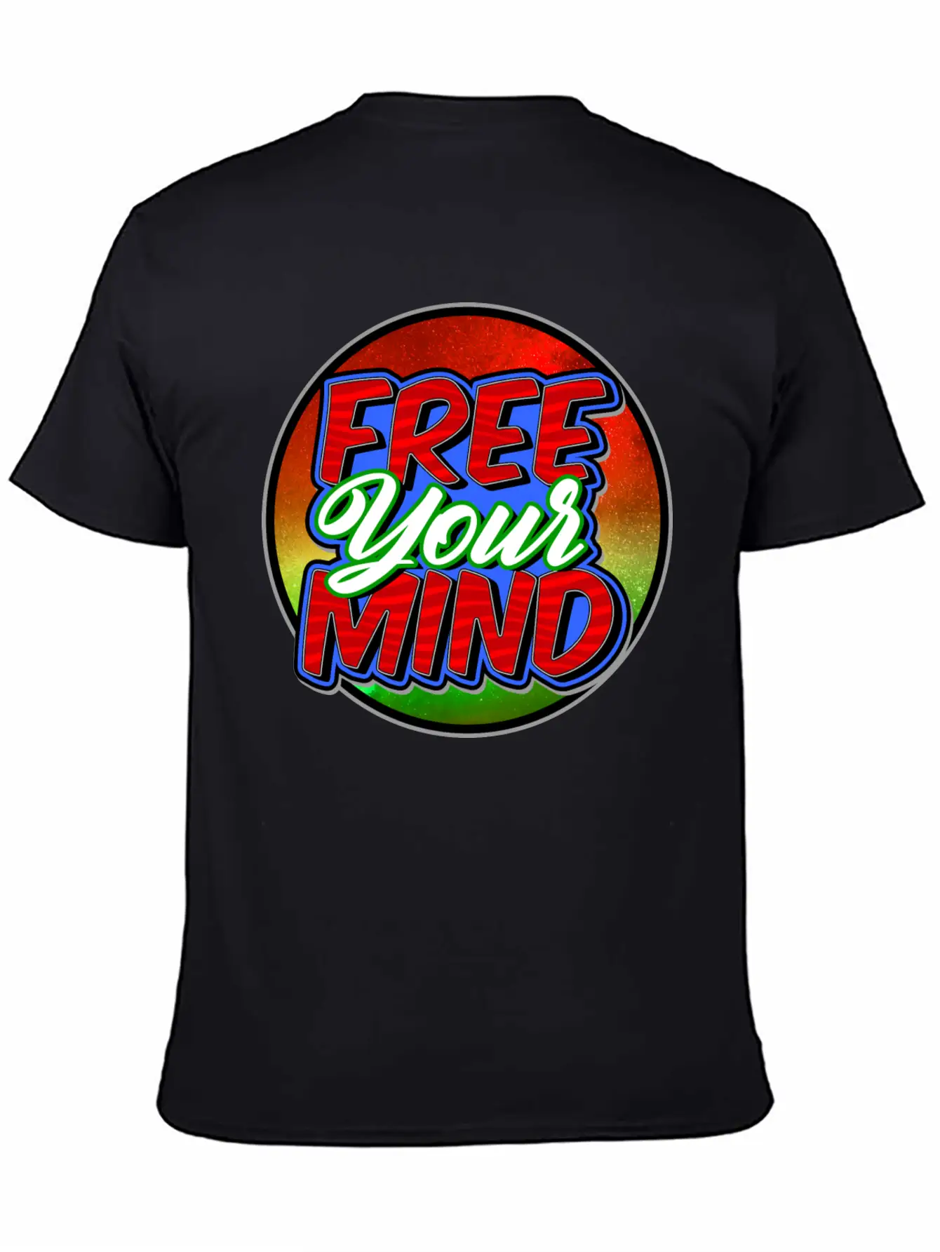 Free Your Mind Basic Graphic T-Shirt ¨C Daily Comfort In Soft Cotton