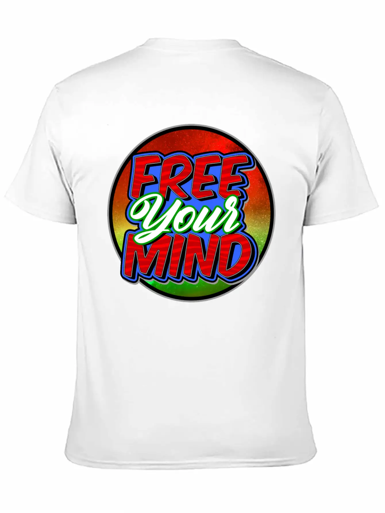 Free Your Mind Basic Graphic T-Shirt ¨C Daily Comfort In Soft Cotton