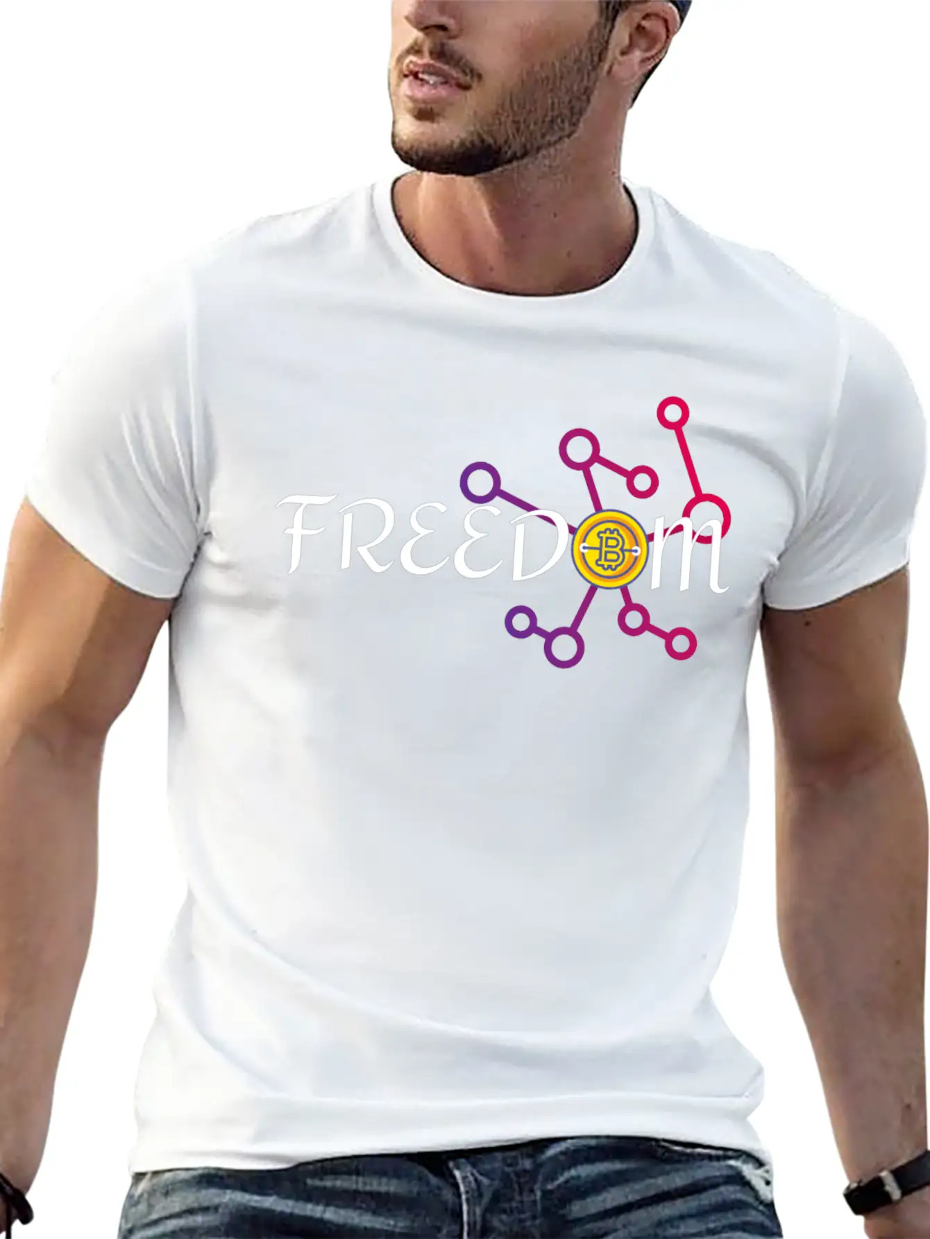 Freedom BTC Crypto Shirt Soft Cotton Short Sleeve Tee ¨C Unisex Wardrobe Staple