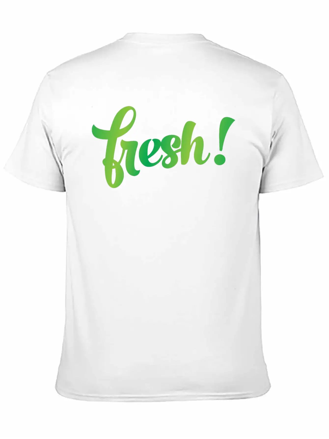 Fresh! Fresh Green New Bathe Feeling Basic Graphic T-Shirt ¨C Daily Comfort In Soft Cotton