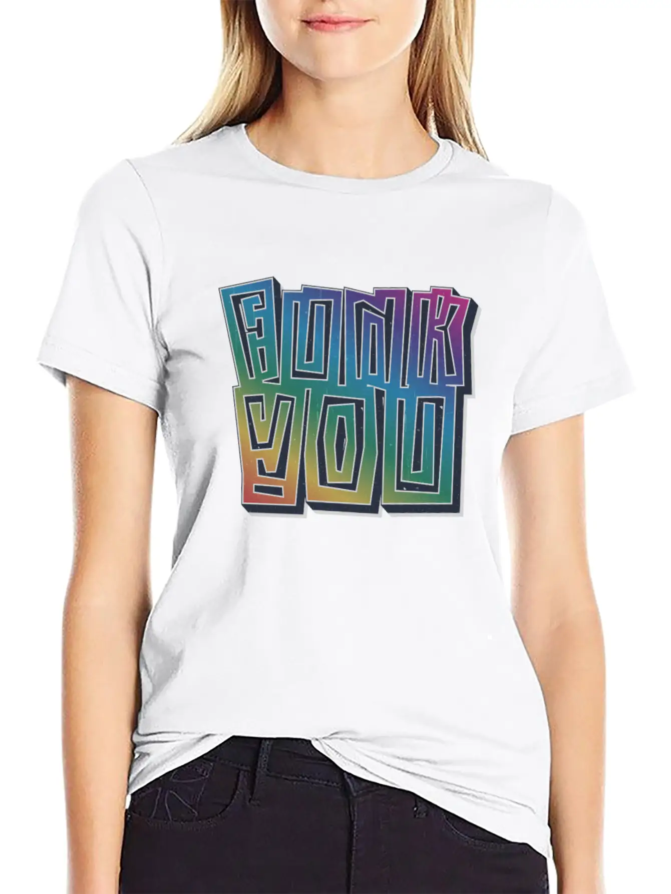 Funk You Unisex Casual T-Shirt ¨C Clean Design For Daily Comfort