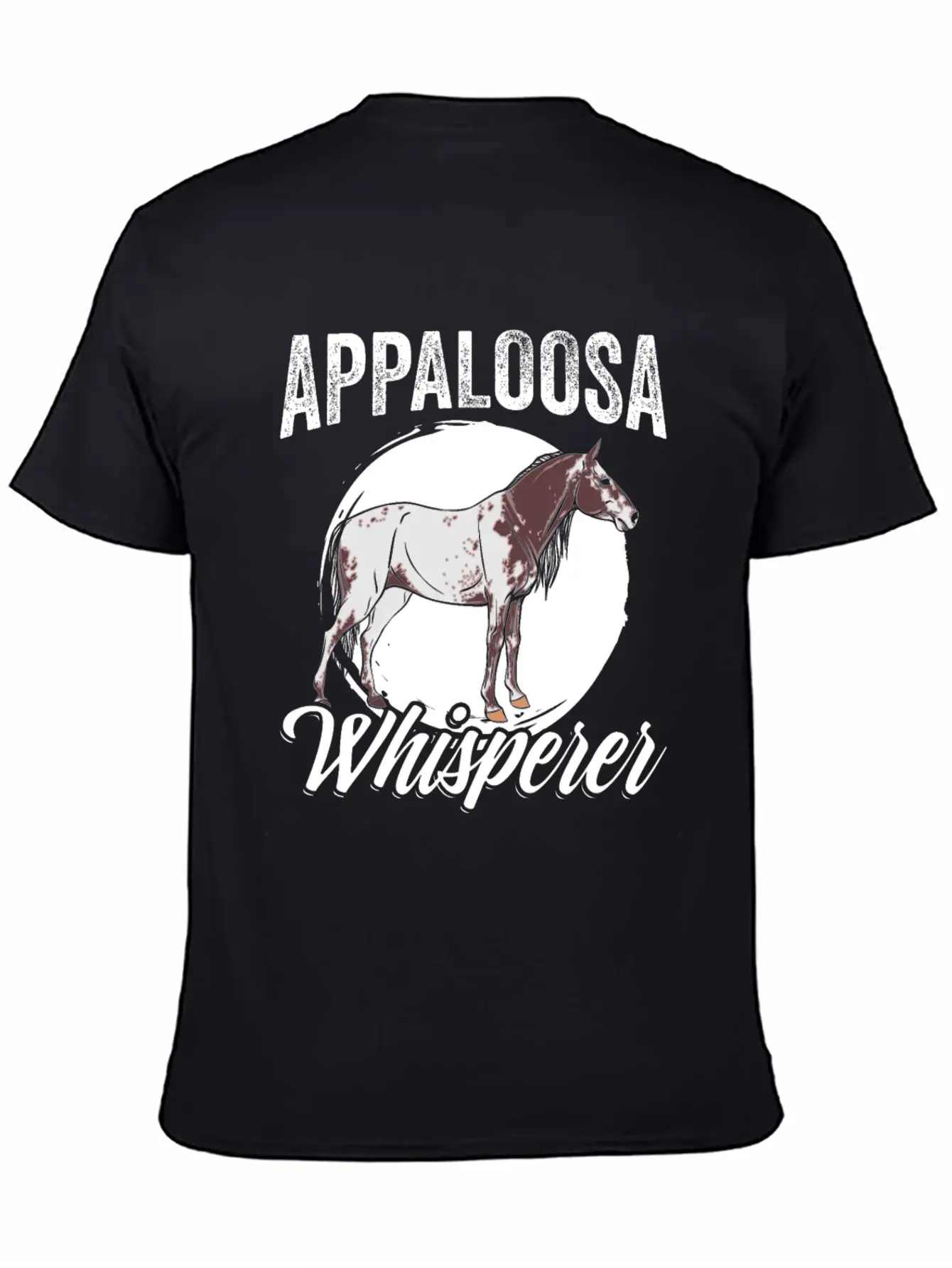 Funny Appaloosa Whisperer For An Appaloosa Horse Unisex Casual T-Shirt ¨C Clean Design For Daily Comfort