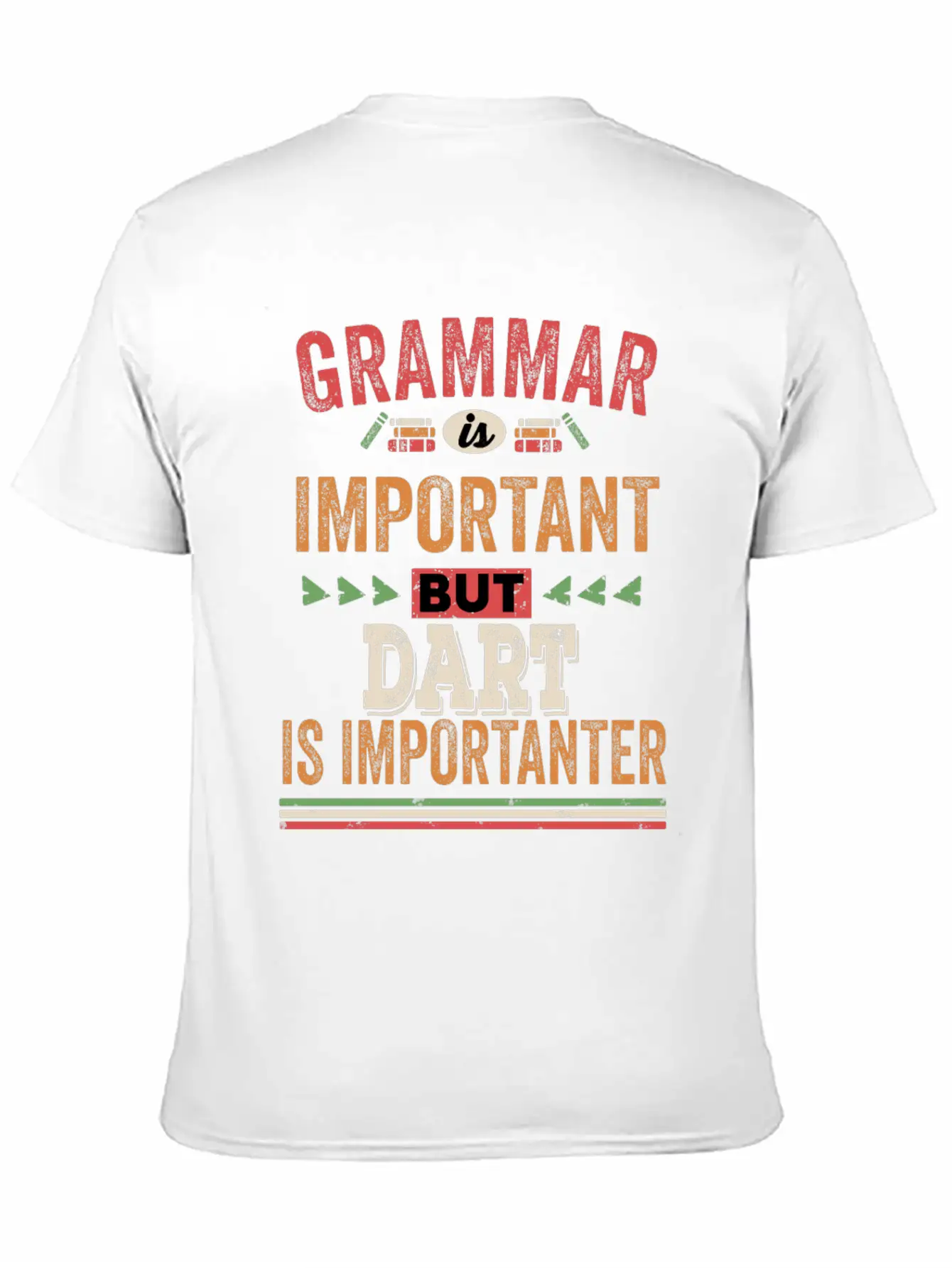 Funny Dart Shirt Basic Graphic T-Shirt ¨C Daily Comfort In Soft Cotton