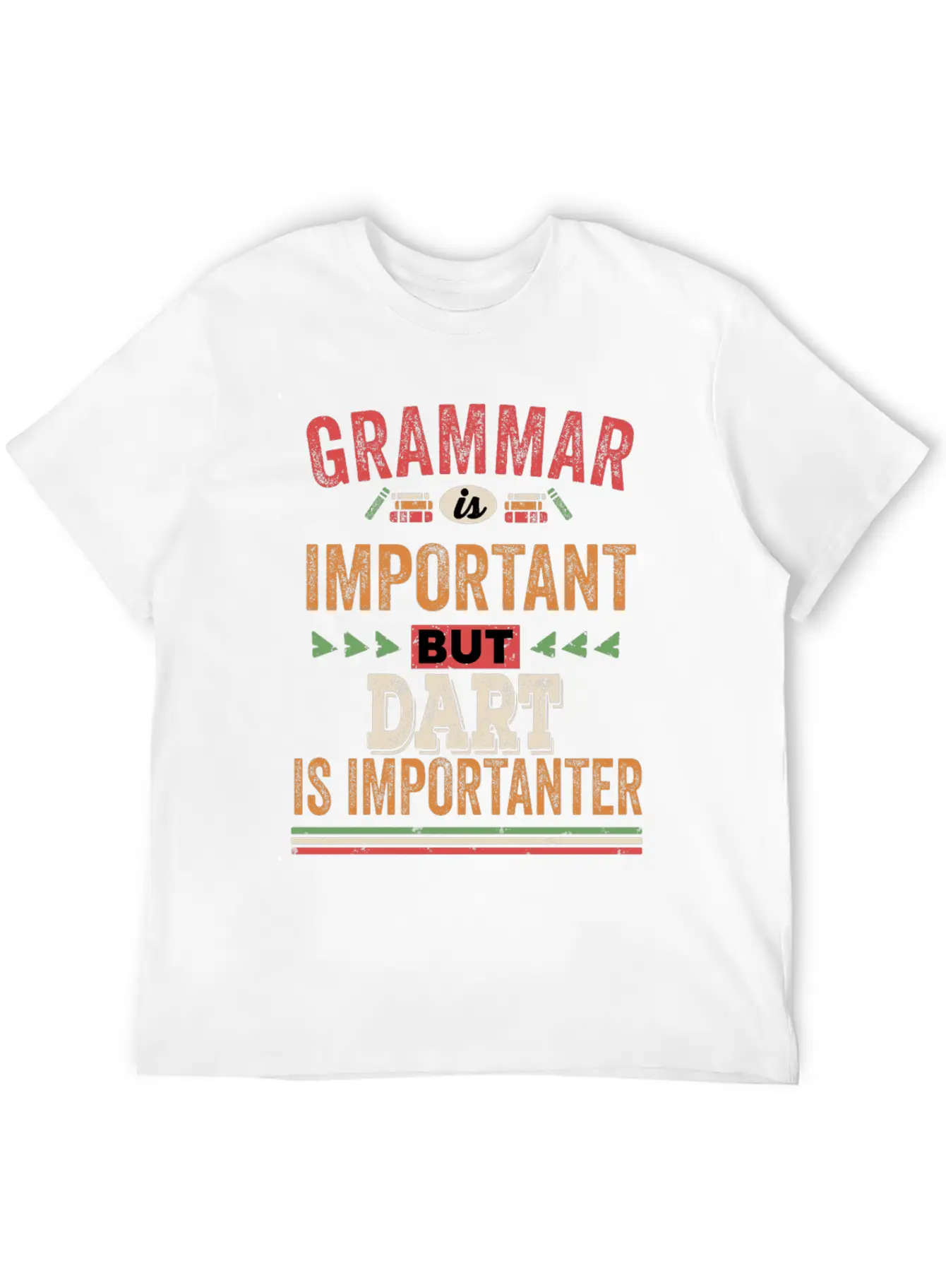 Funny Dart Shirt Basic Graphic T-Shirt ¨C Daily Comfort In Soft Cotton