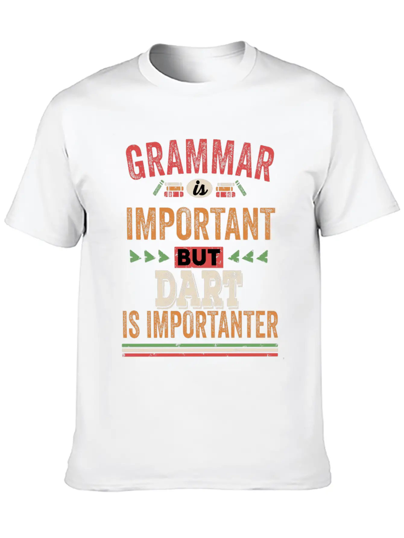 Funny Dart Shirt Basic Graphic T-Shirt ¨C Daily Comfort In Soft Cotton