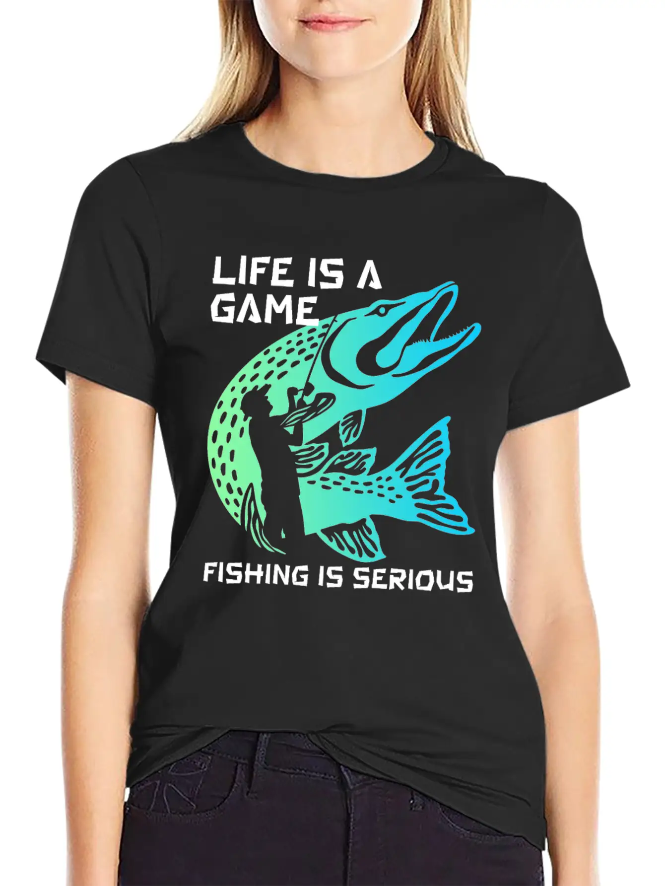 Funny Fishing Fisherman Unisex Casual T-Shirt ¨C Clean Design For Daily Comfort
