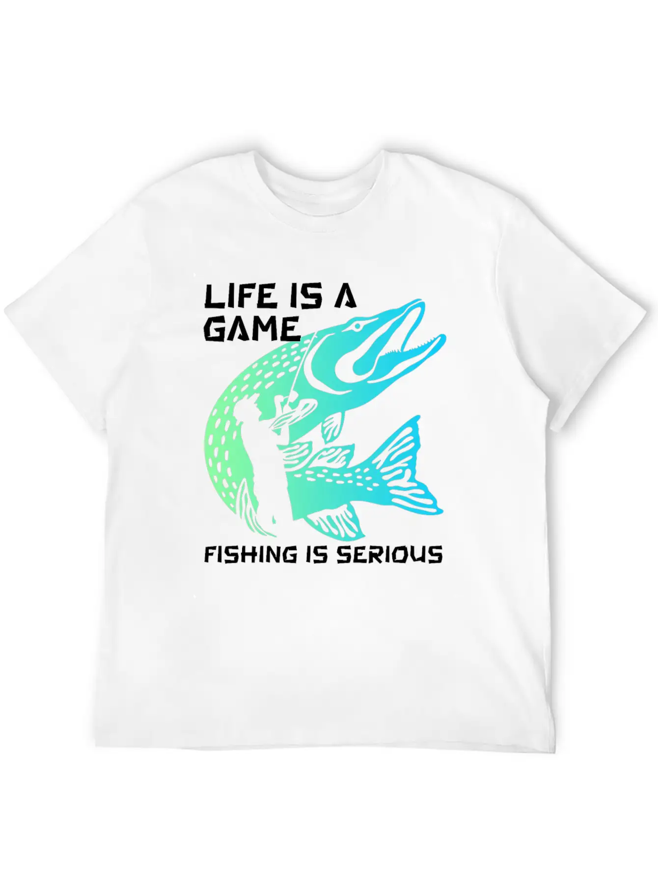 Funny Fishing Fisherman Unisex Casual T-Shirt ¨C Clean Design For Daily Comfort