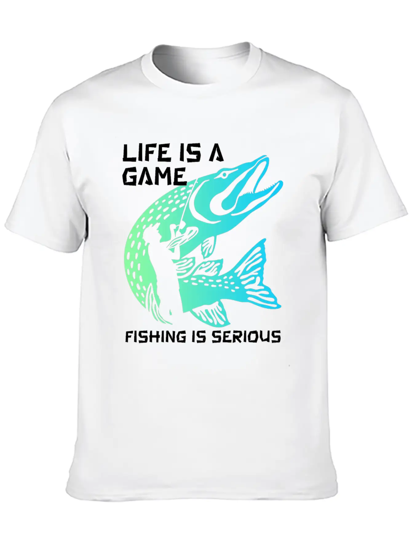Funny Fishing Fisherman Unisex Casual T-Shirt ¨C Clean Design For Daily Comfort