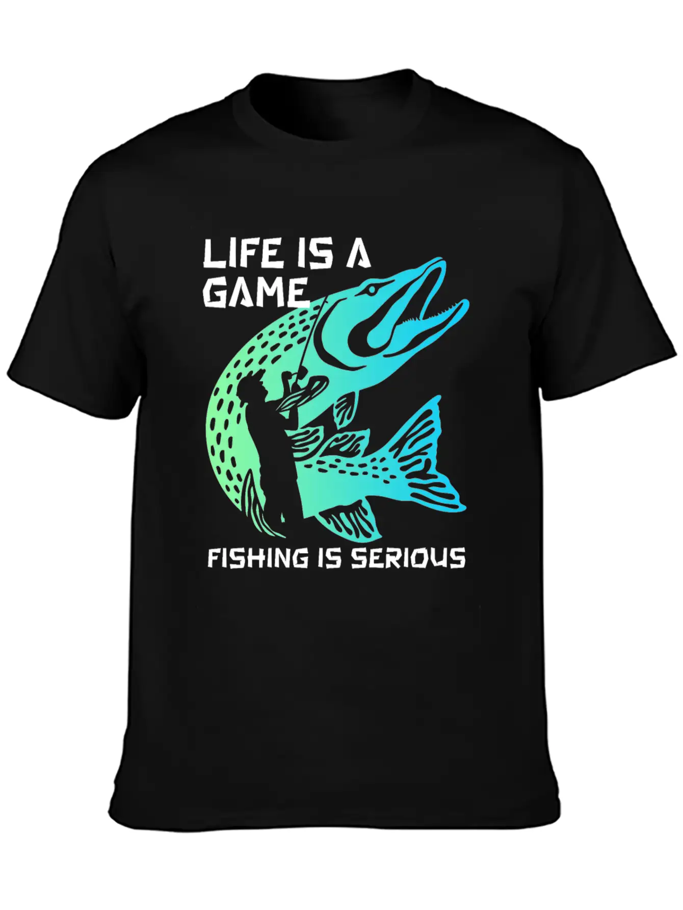 Funny Fishing Fisherman Unisex Casual T-Shirt ¨C Clean Design For Daily Comfort
