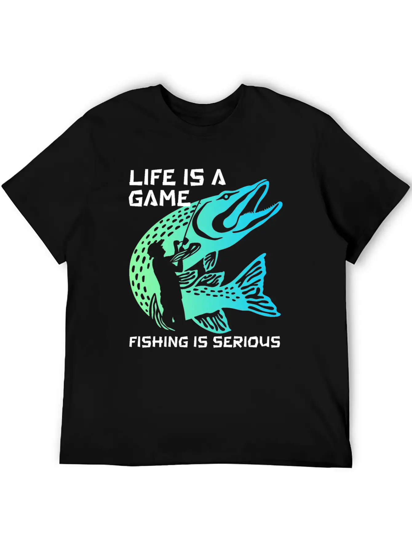 Funny Fishing Fisherman Unisex Casual T-Shirt ¨C Clean Design For Daily Comfort