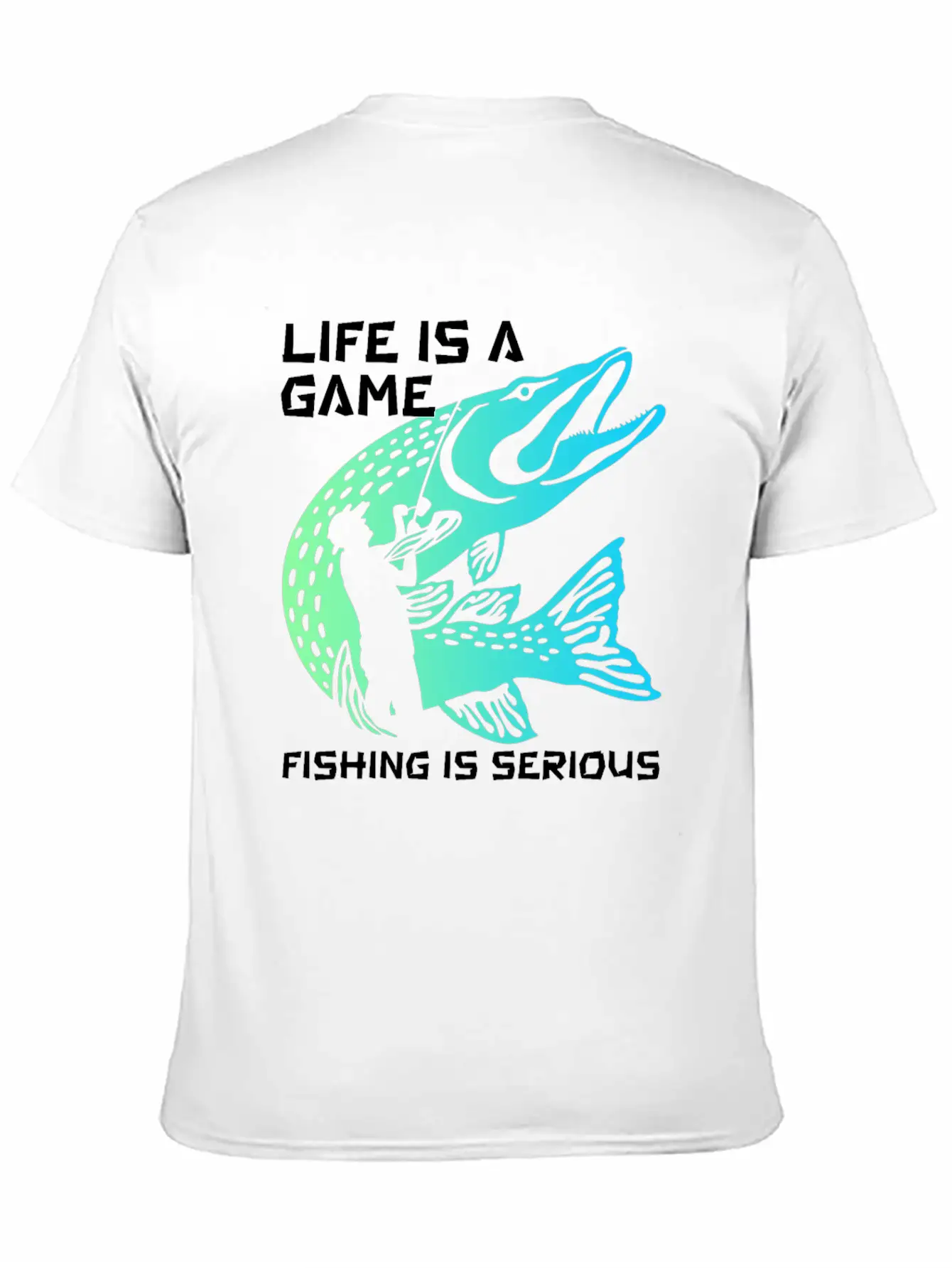 Funny Fishing Fisherman Unisex Casual T-Shirt ¨C Clean Design For Daily Comfort