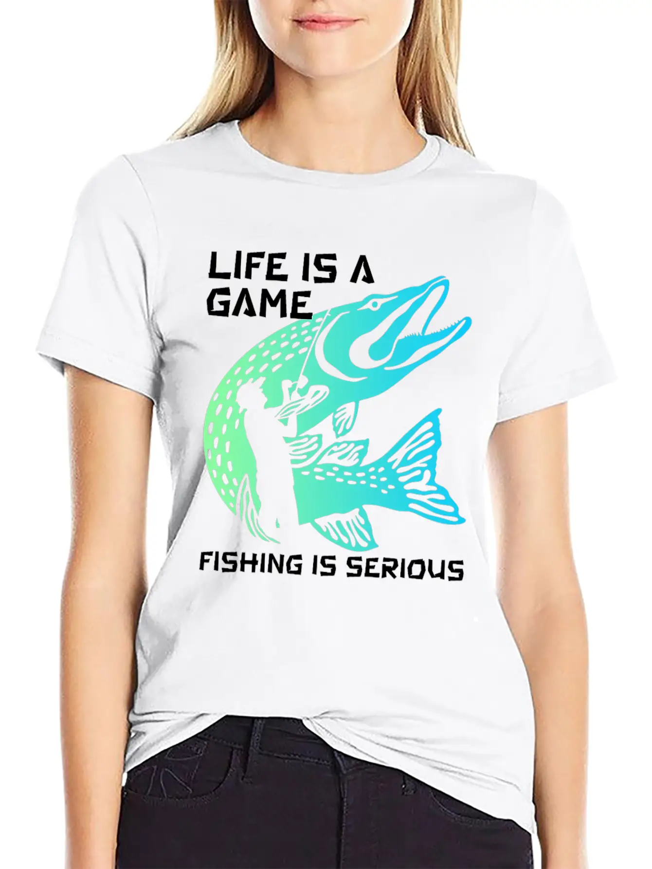 Funny Fishing Fisherman Unisex Casual T-Shirt ¨C Clean Design For Daily Comfort
