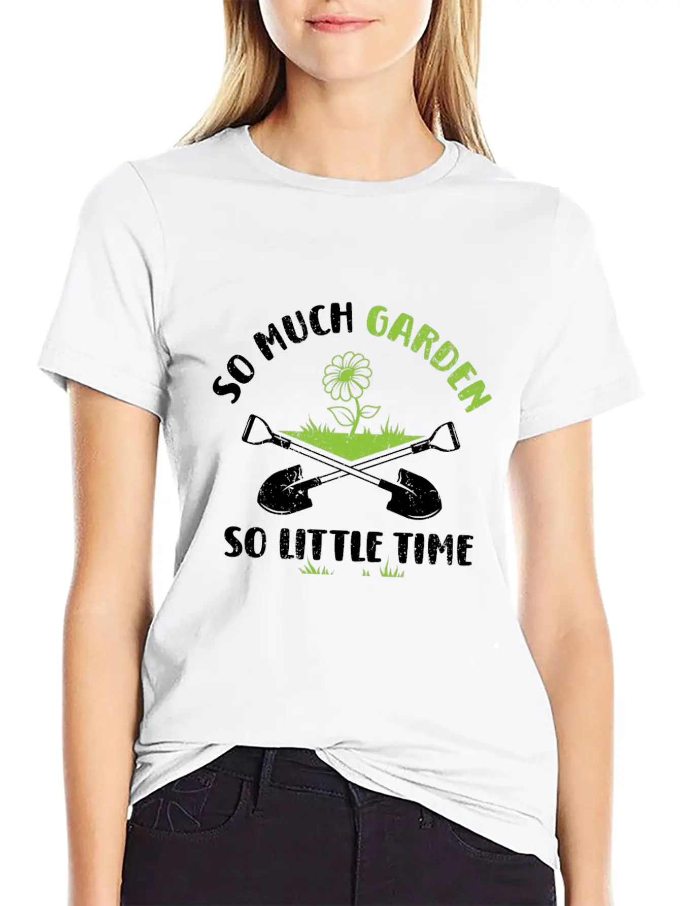 Funny Garden Saying Design Basic Graphic T-Shirt ¨C Daily Comfort In Soft Cotton