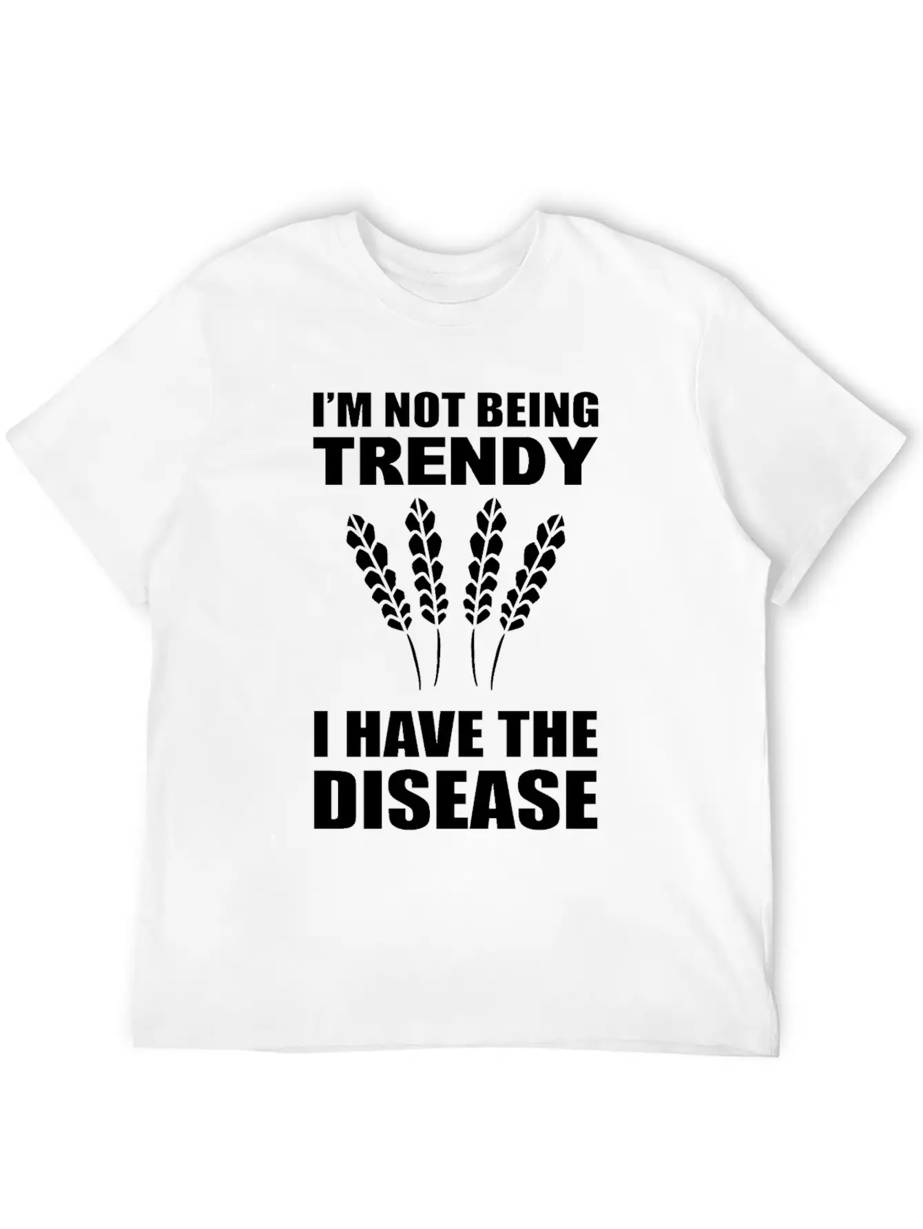 Funny Gluten Free Health Enthusiast Basic Graphic T-Shirt ¨C Daily Comfort In Soft Cotton