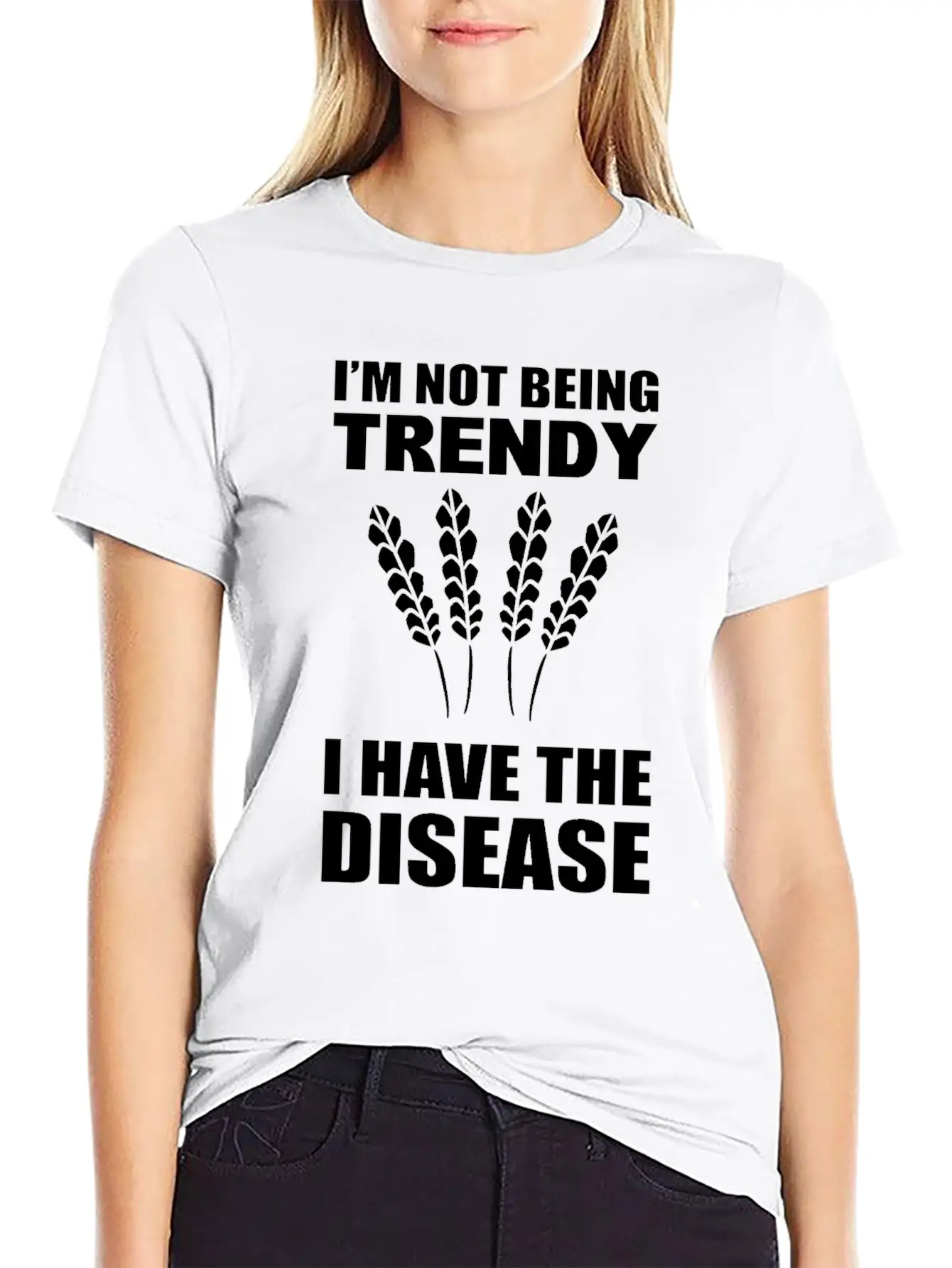 Funny Gluten Free Health Enthusiast Basic Graphic T-Shirt ¨C Daily Comfort In Soft Cotton