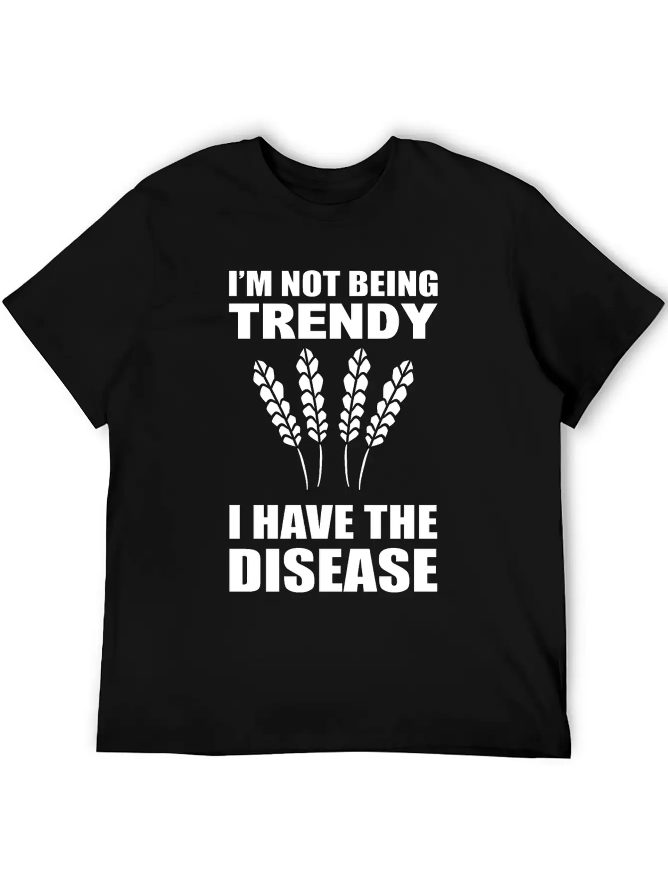 Funny Gluten Free Health Enthusiast Basic Graphic T-Shirt ¨C Daily Comfort In Soft Cotton