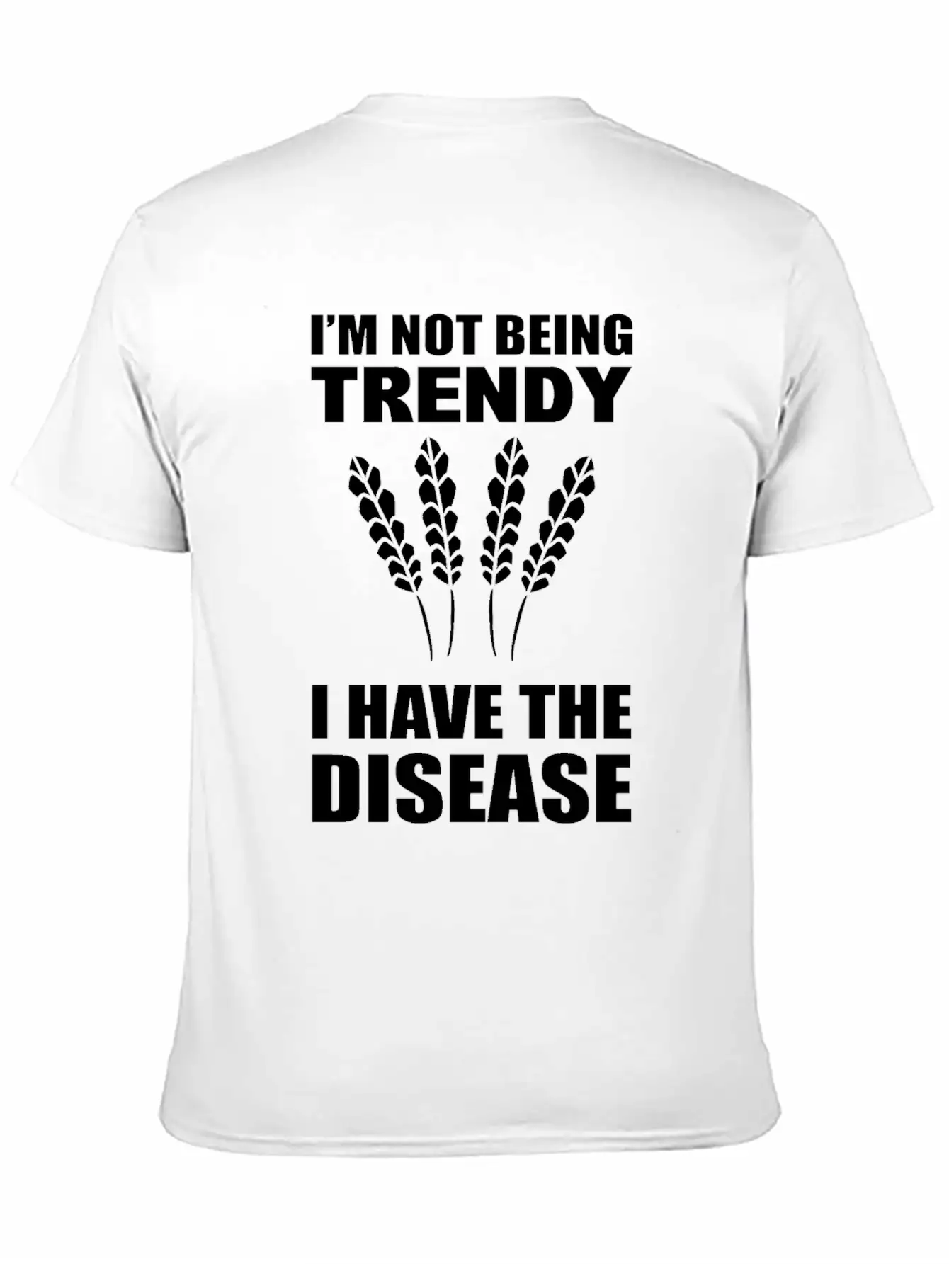 Funny Gluten Free Health Enthusiast Basic Graphic T-Shirt ¨C Daily Comfort In Soft Cotton