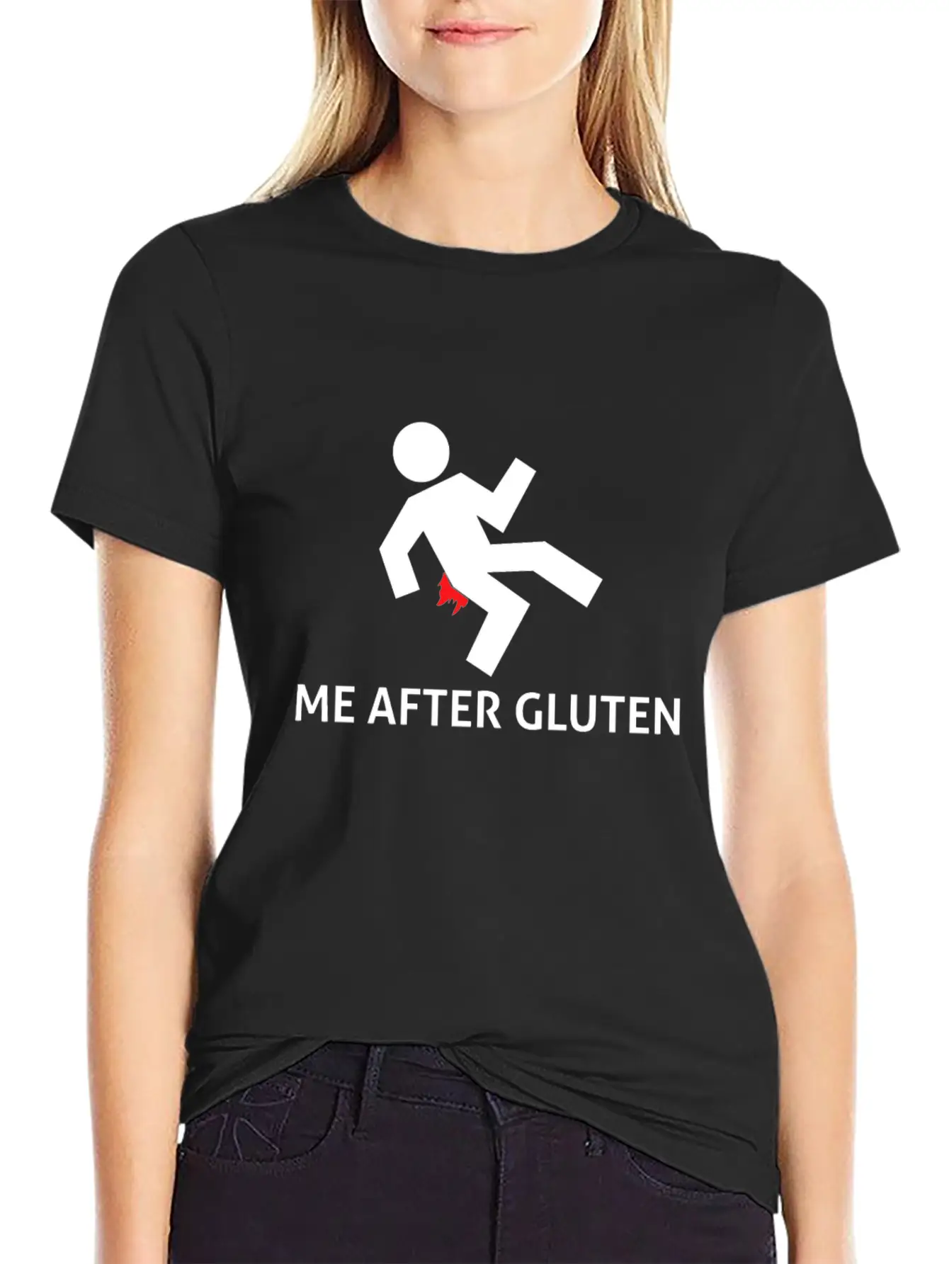 Funny Glutenfree Gift Basic Graphic T-Shirt ¨C Daily Comfort In Soft Cotton
