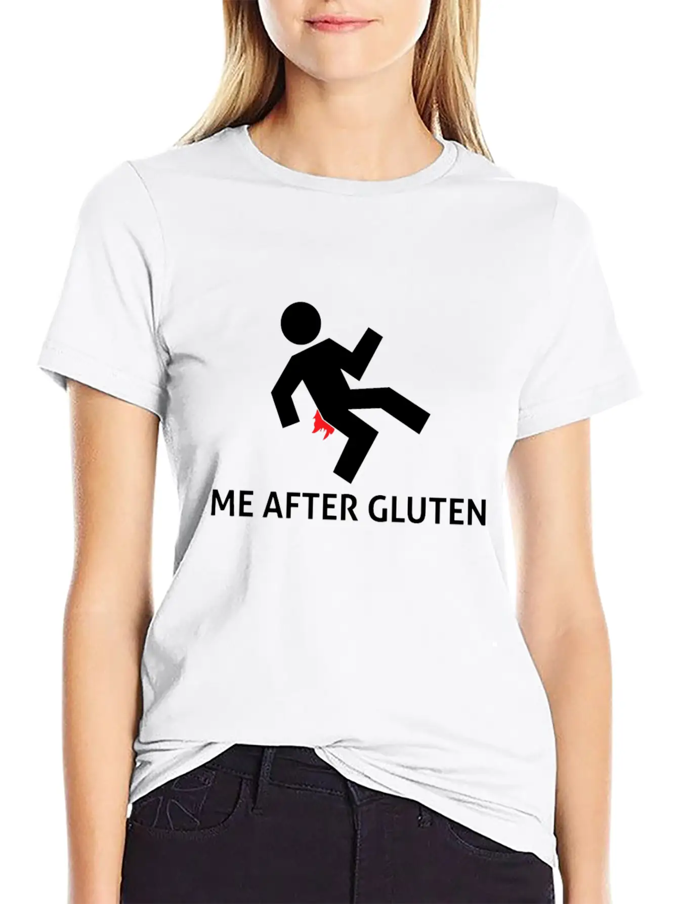 Funny Glutenfree Gift Basic Graphic T-Shirt ¨C Daily Comfort In Soft Cotton
