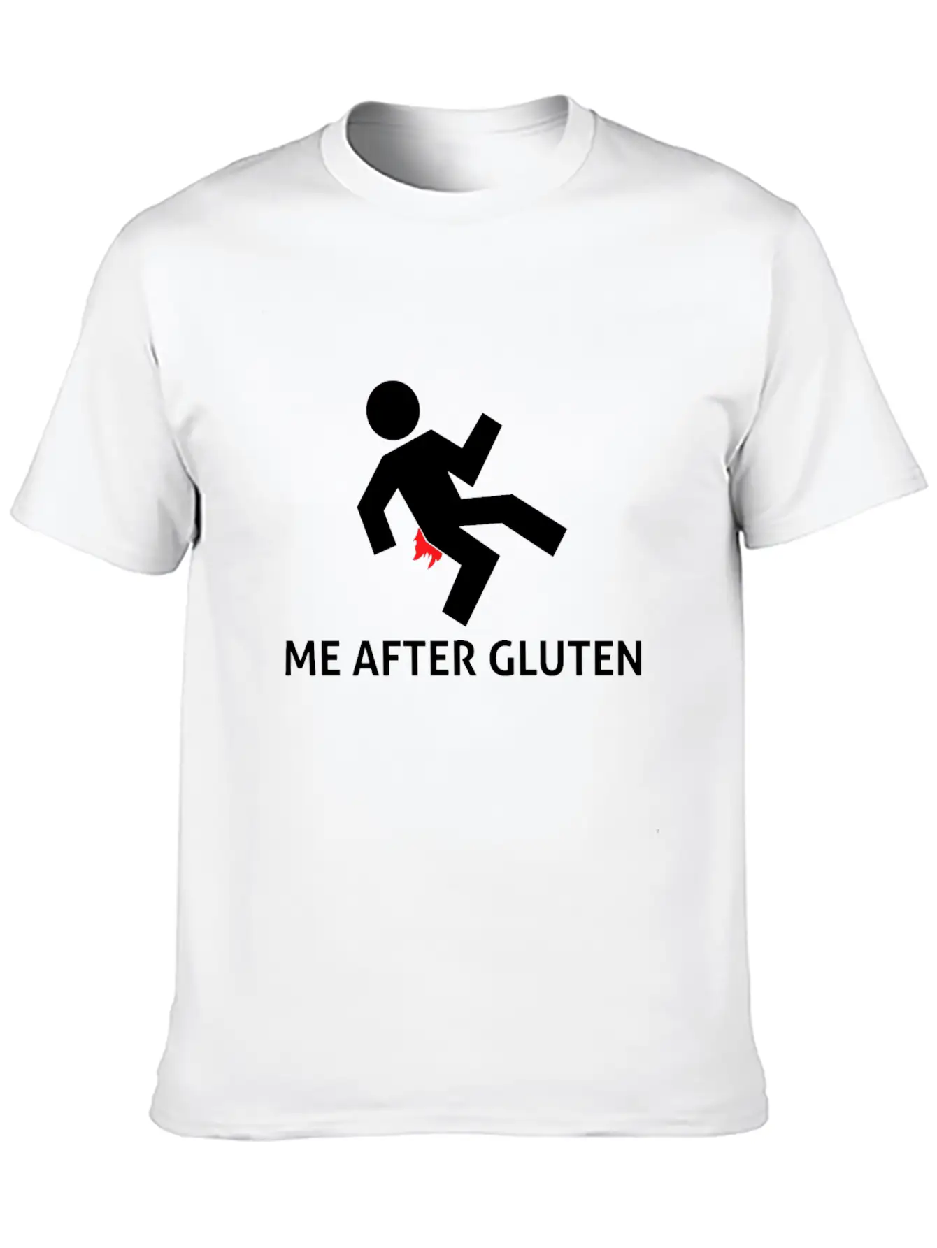 Funny Glutenfree Gift Basic Graphic T-Shirt ¨C Daily Comfort In Soft Cotton