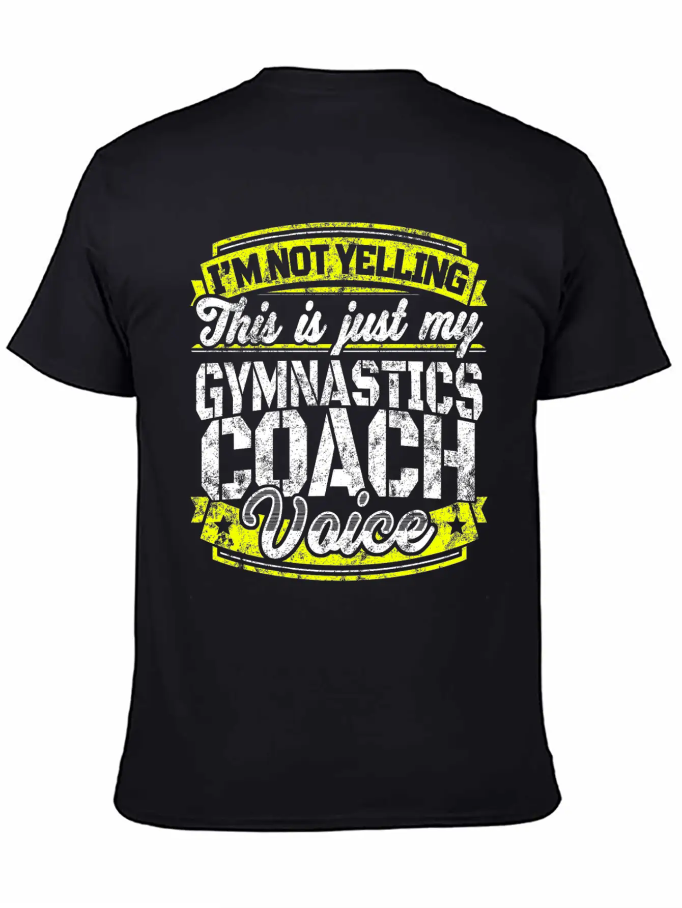 Funny Gymnastics Coach: My Gymnastics Coach Voice Soft Cotton Short Sleeve Tee ¨C Unisex Wardrobe Staple