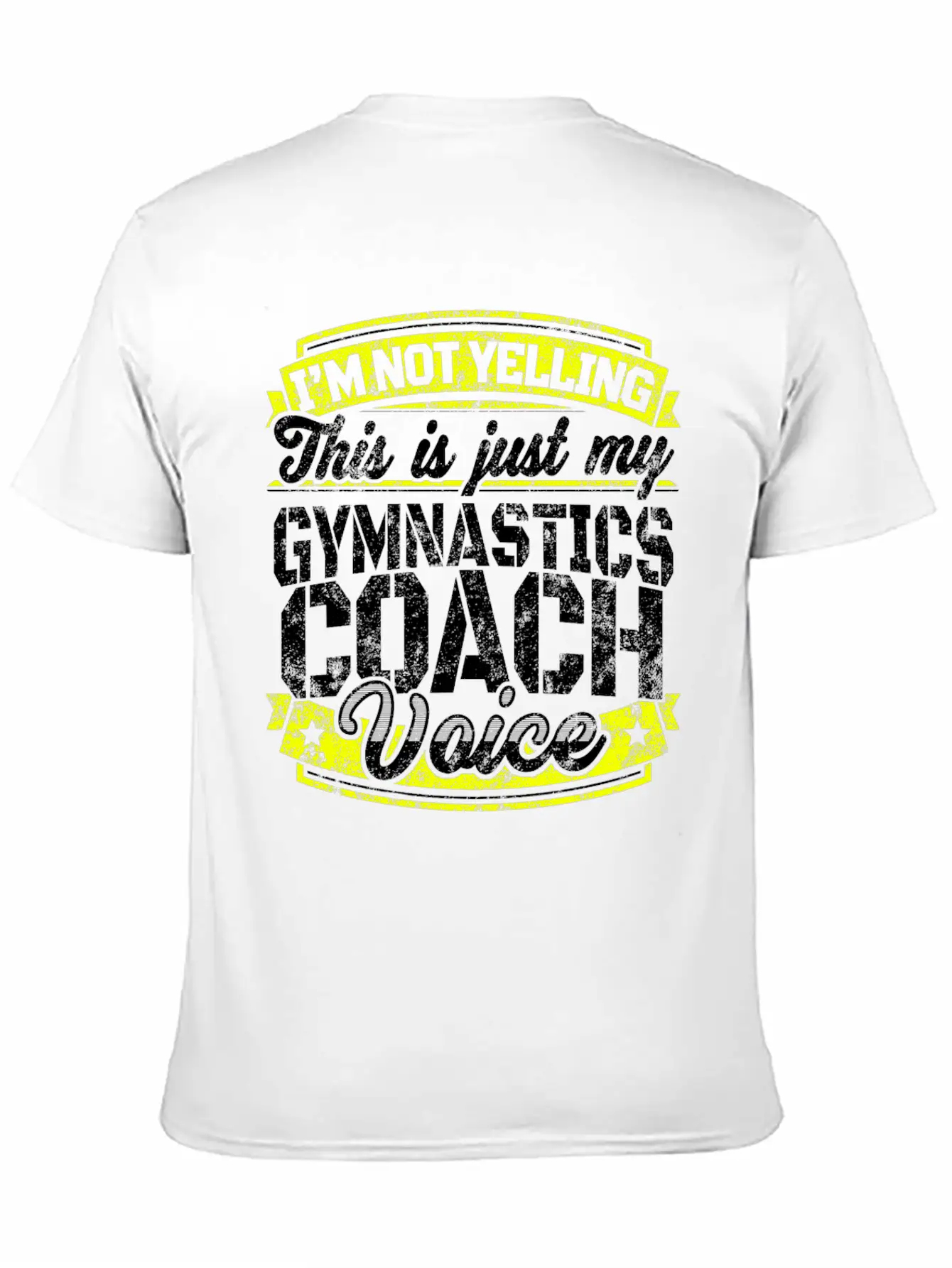 Funny Gymnastics Coach: My Gymnastics Coach Voice Soft Cotton Short Sleeve Tee ¨C Unisex Wardrobe Staple