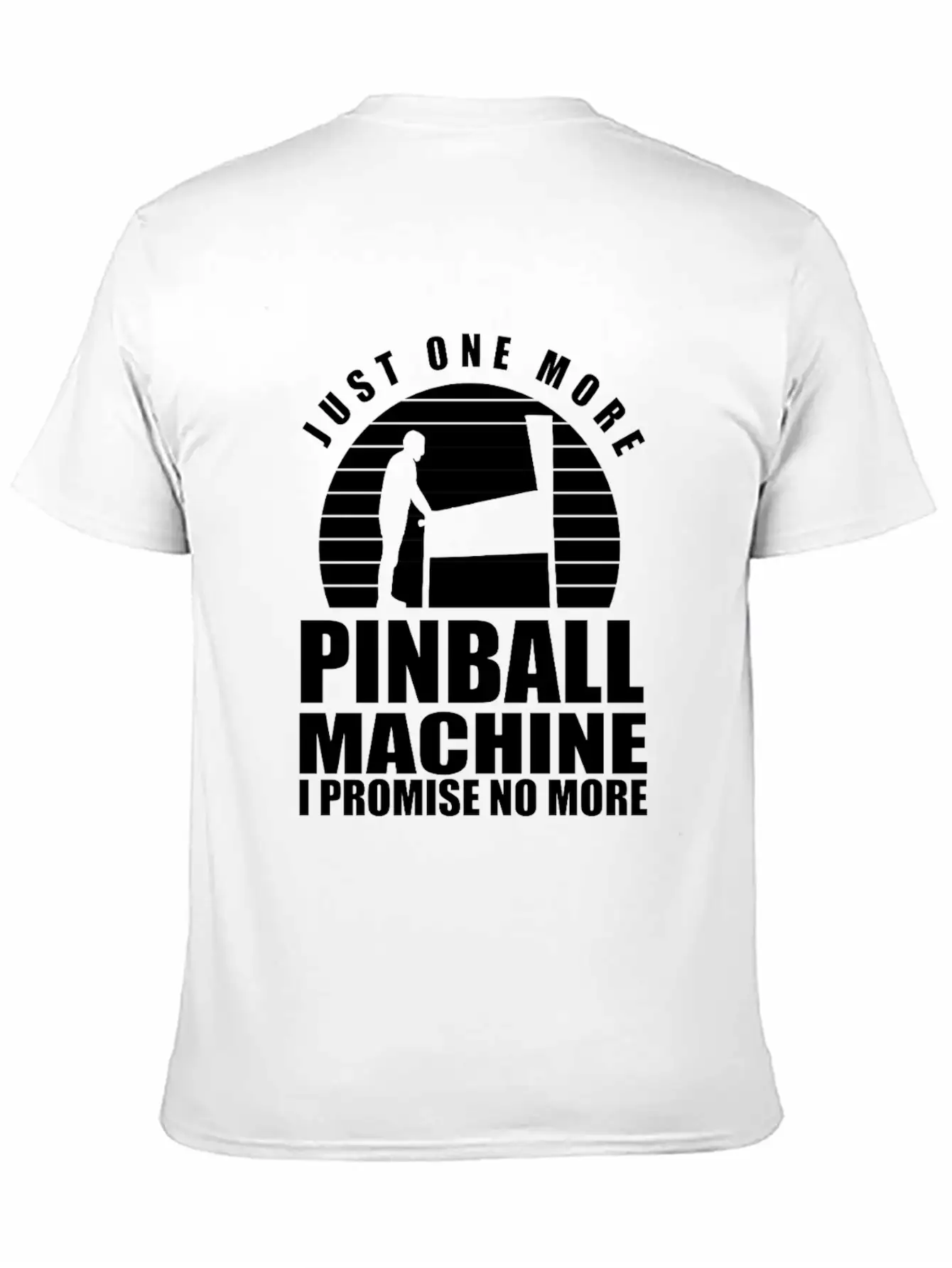 Funny Pinball Player Flipper Pinballer Flipping Basic Graphic T-Shirt ¨C Daily Comfort In Soft Cotton