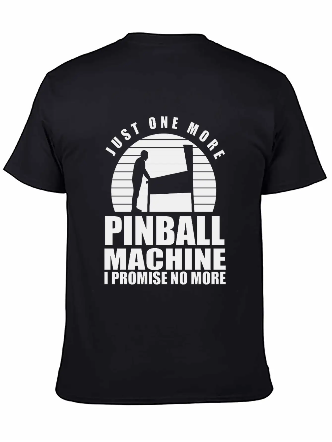 Funny Pinball Player Flipper Pinballer Flipping Basic Graphic T-Shirt ¨C Daily Comfort In Soft Cotton