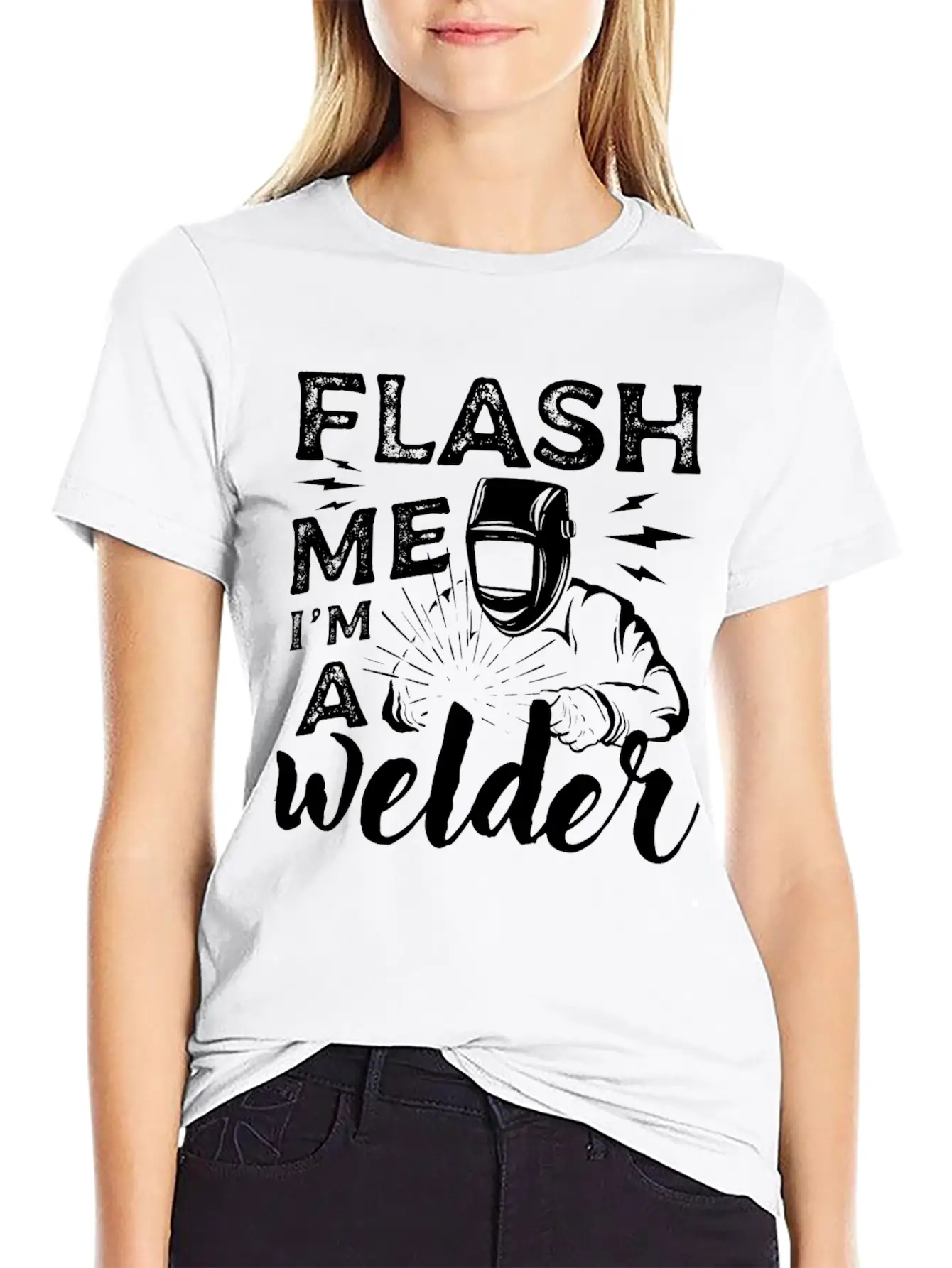 Funny Welder Quotes Unisex Casual T-Shirt ¨C Clean Design For Daily Comfort