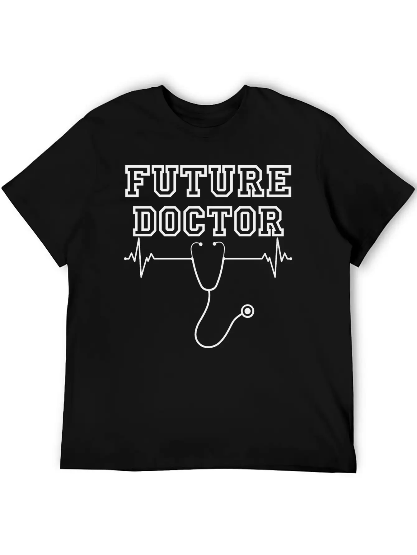 FUTURE DOCTOR Unisex Casual T-Shirt ¨C Clean Design For Daily Comfort