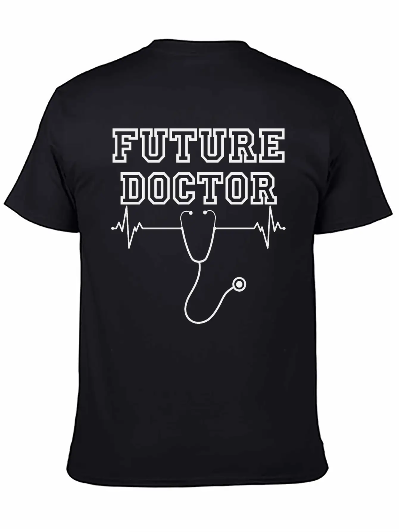 FUTURE DOCTOR Unisex Casual T-Shirt ¨C Clean Design For Daily Comfort