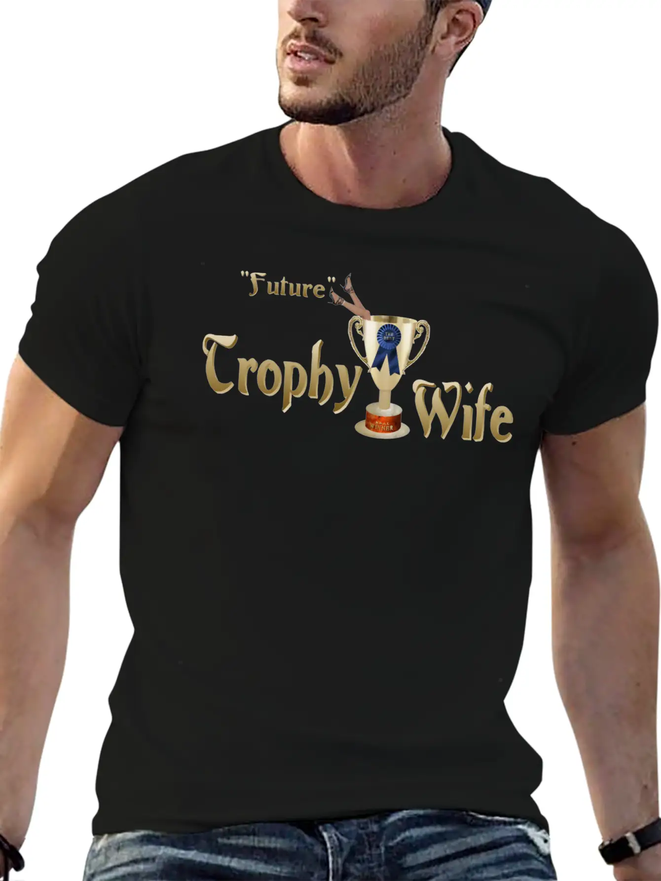 Future Trophy Wife Basic Graphic T-Shirt ¨C Daily Comfort In Soft Cotton