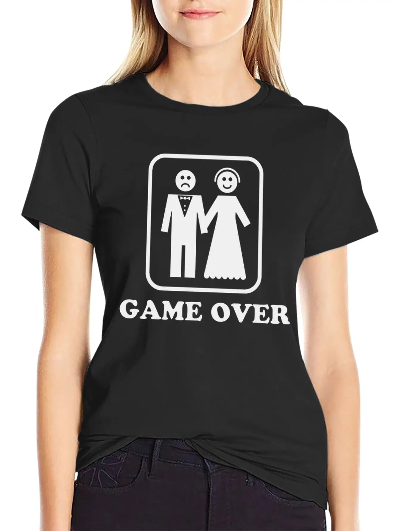 Game Over Essential Cotton Tee For Daily Outfits ¨C Unisex Style