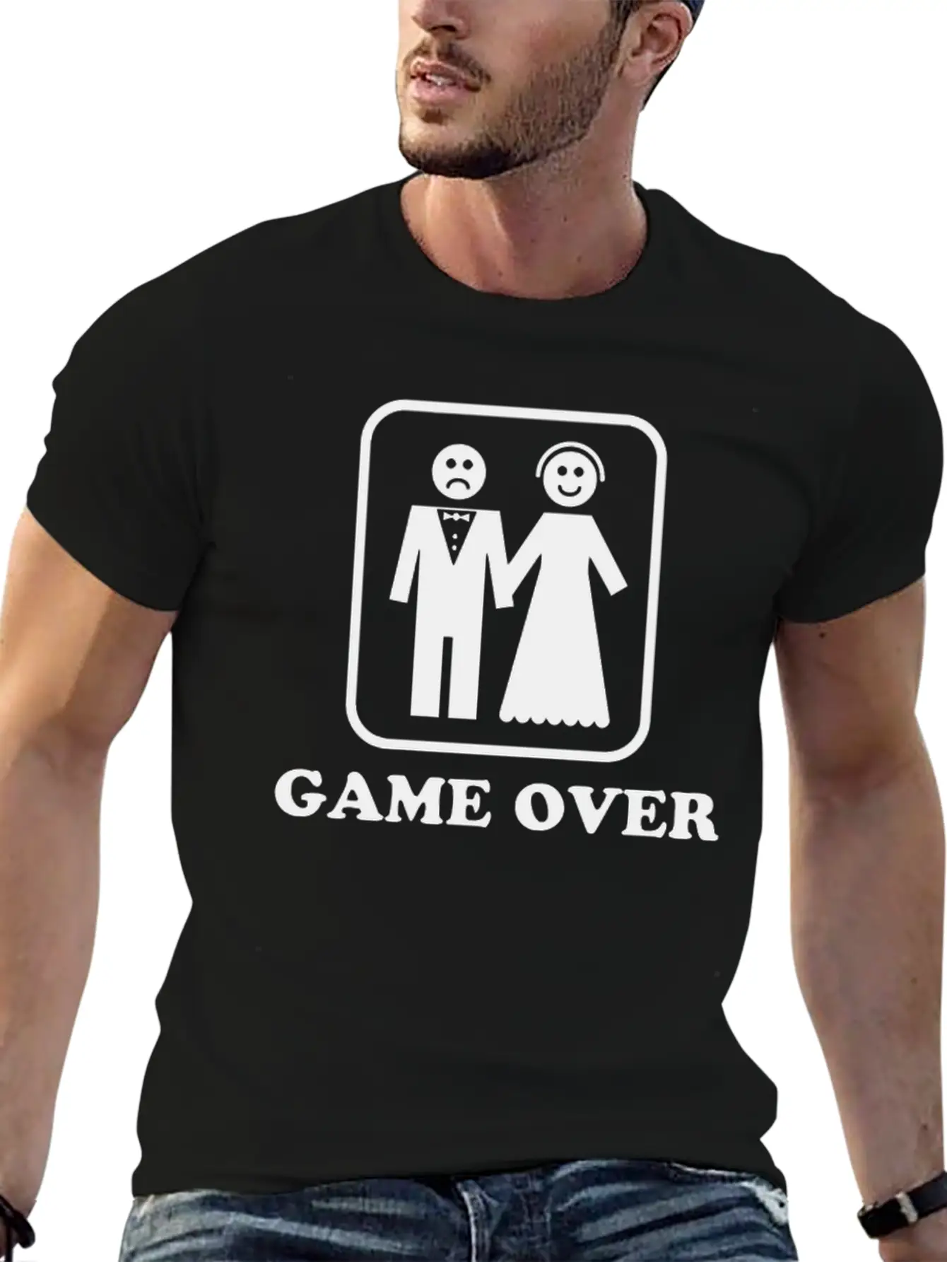 Game Over Essential Cotton Tee For Daily Outfits ¨C Unisex Style