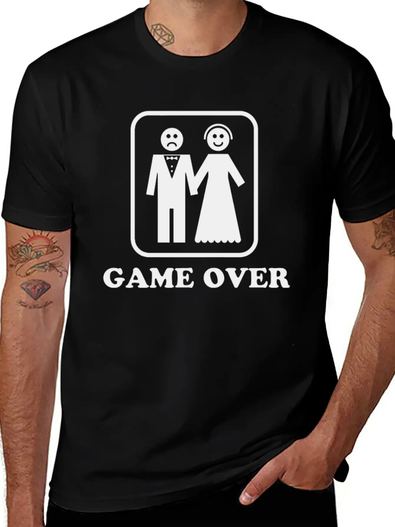 Game Over Essential Cotton Tee For Daily Outfits ¨C Unisex Style