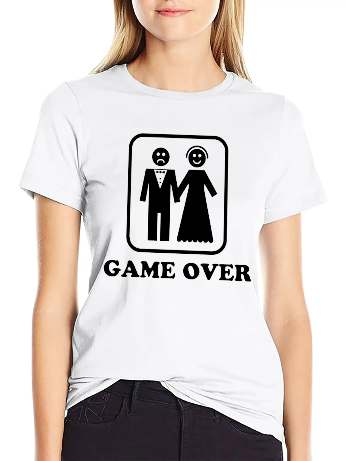 Game Over Essential Cotton Tee For Daily Outfits ¨C Unisex Style