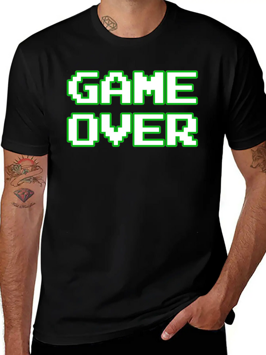 Game Over | Gaming Soft Cotton Short Sleeve Tee ¨C Unisex Wardrobe Staple