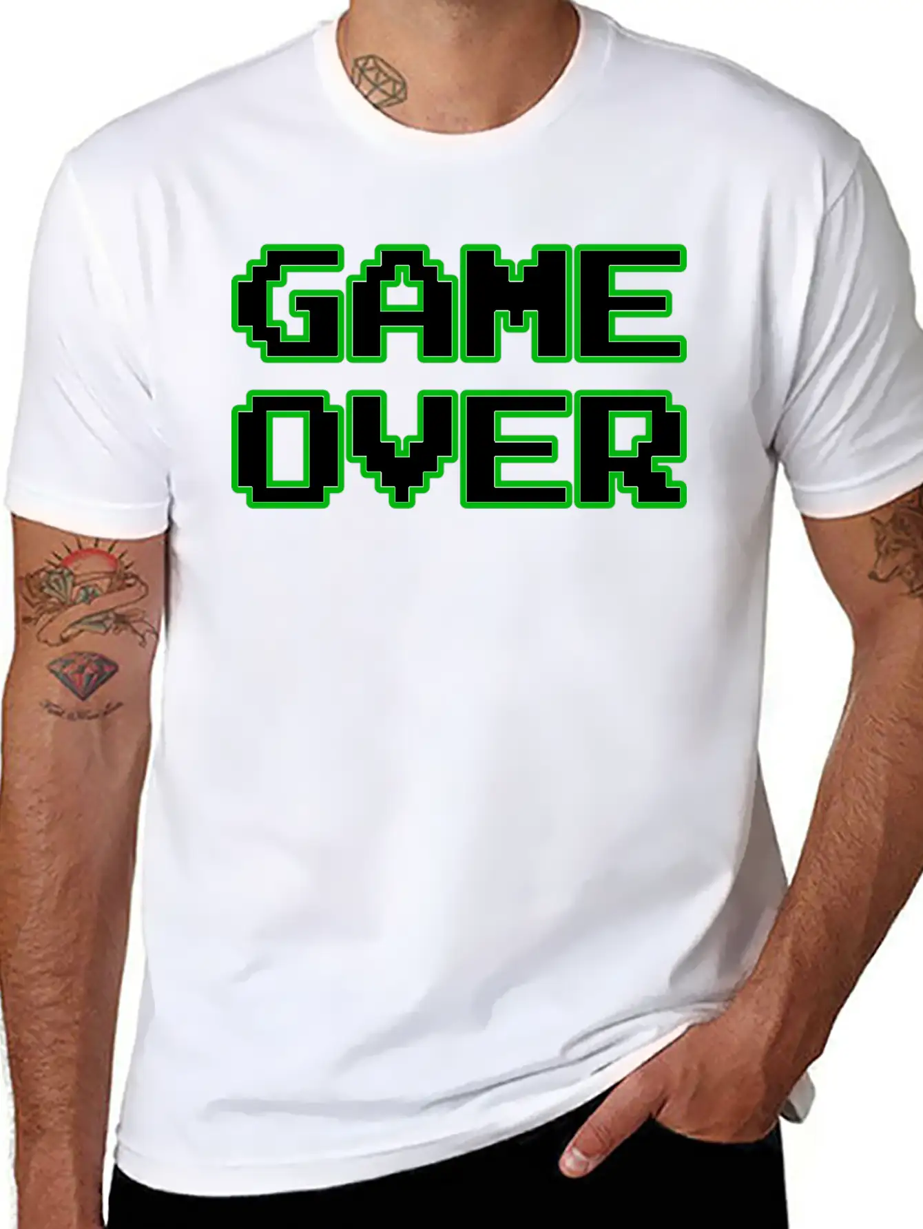 Game Over | Gaming Soft Cotton Short Sleeve Tee ¨C Unisex Wardrobe Staple