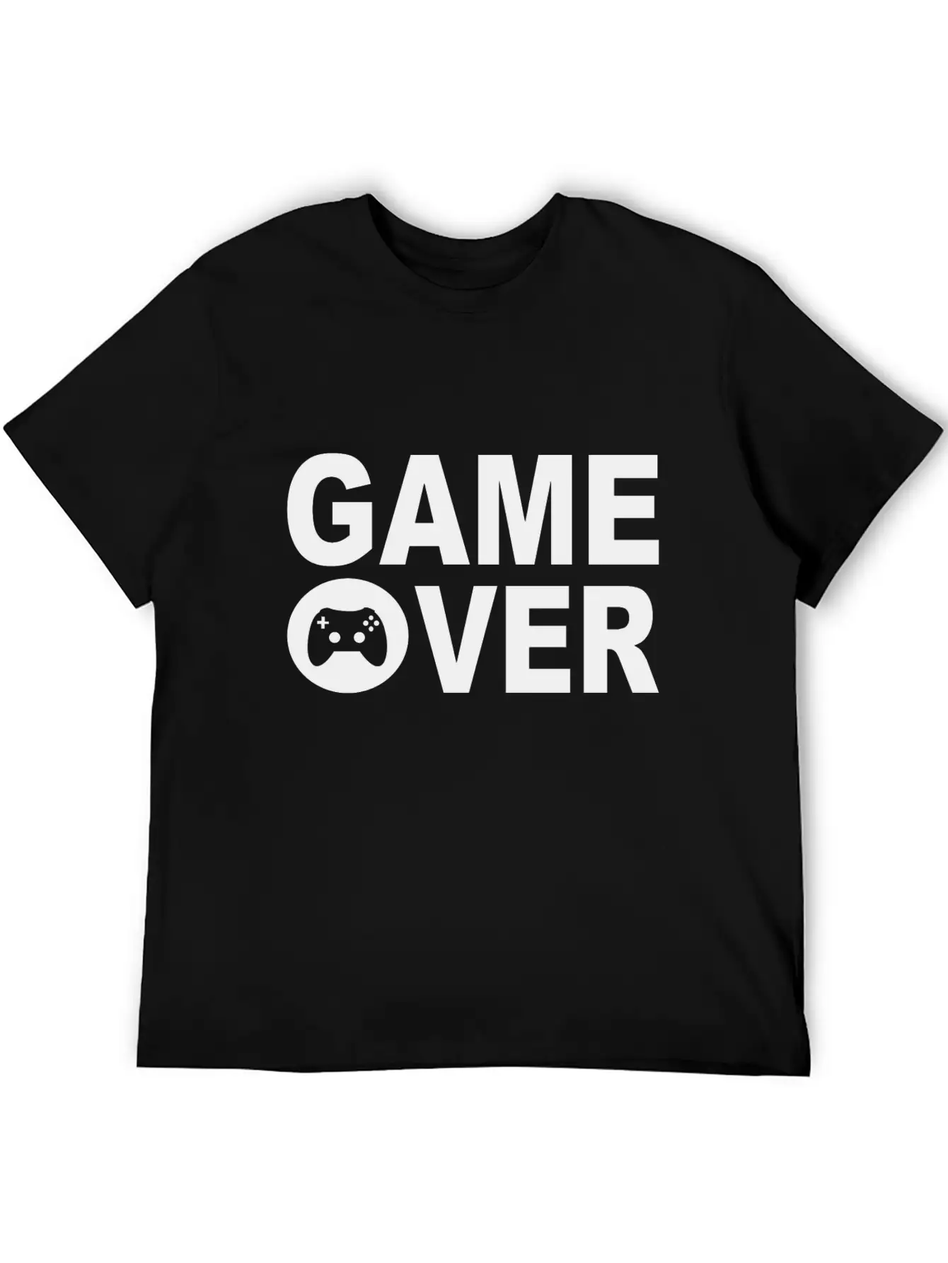 Game Over Unisex Casual T-Shirt ¨C Clean Design For Daily Comfort